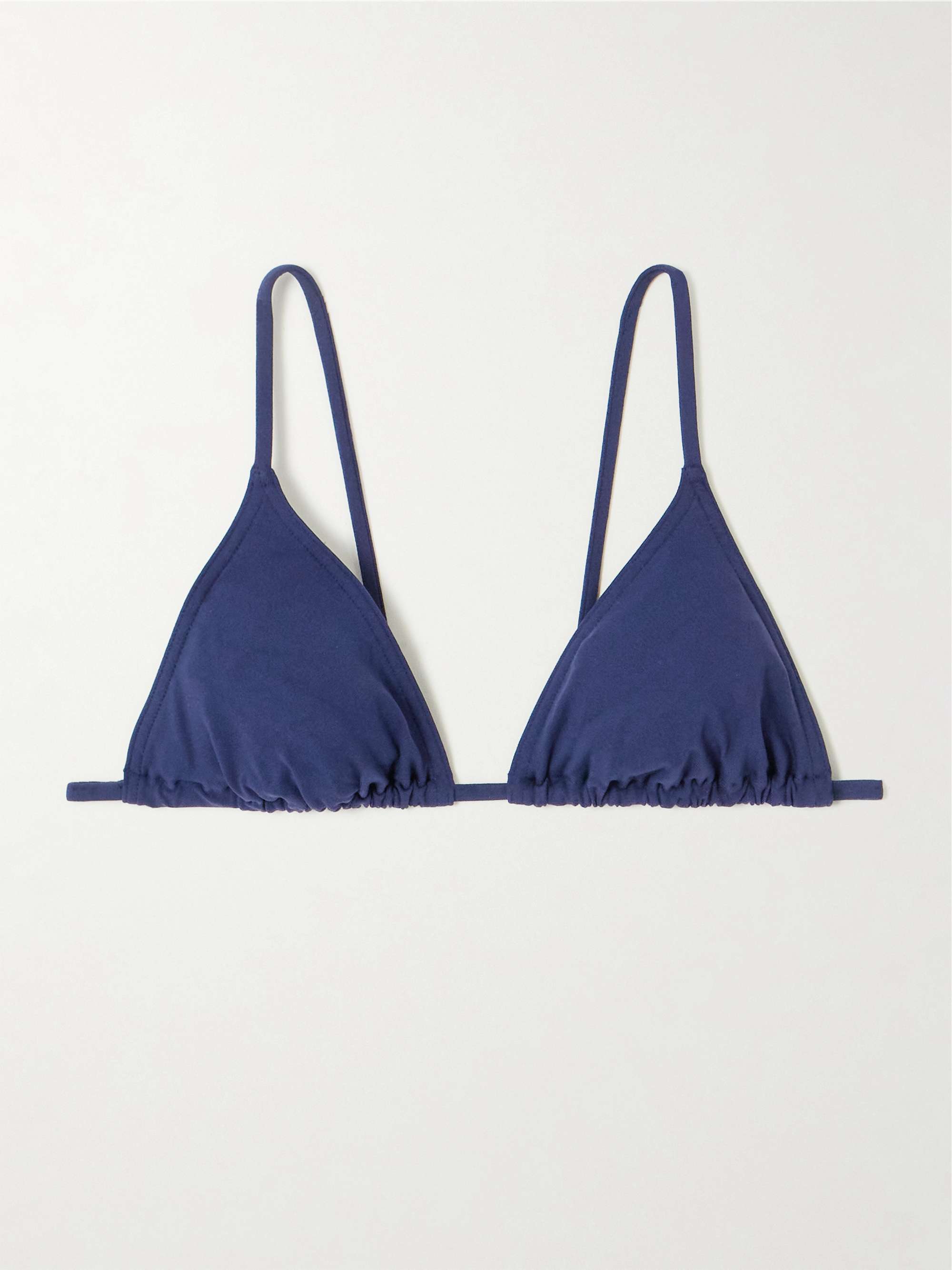 Les Essentiels Mouna triangle bikini top view