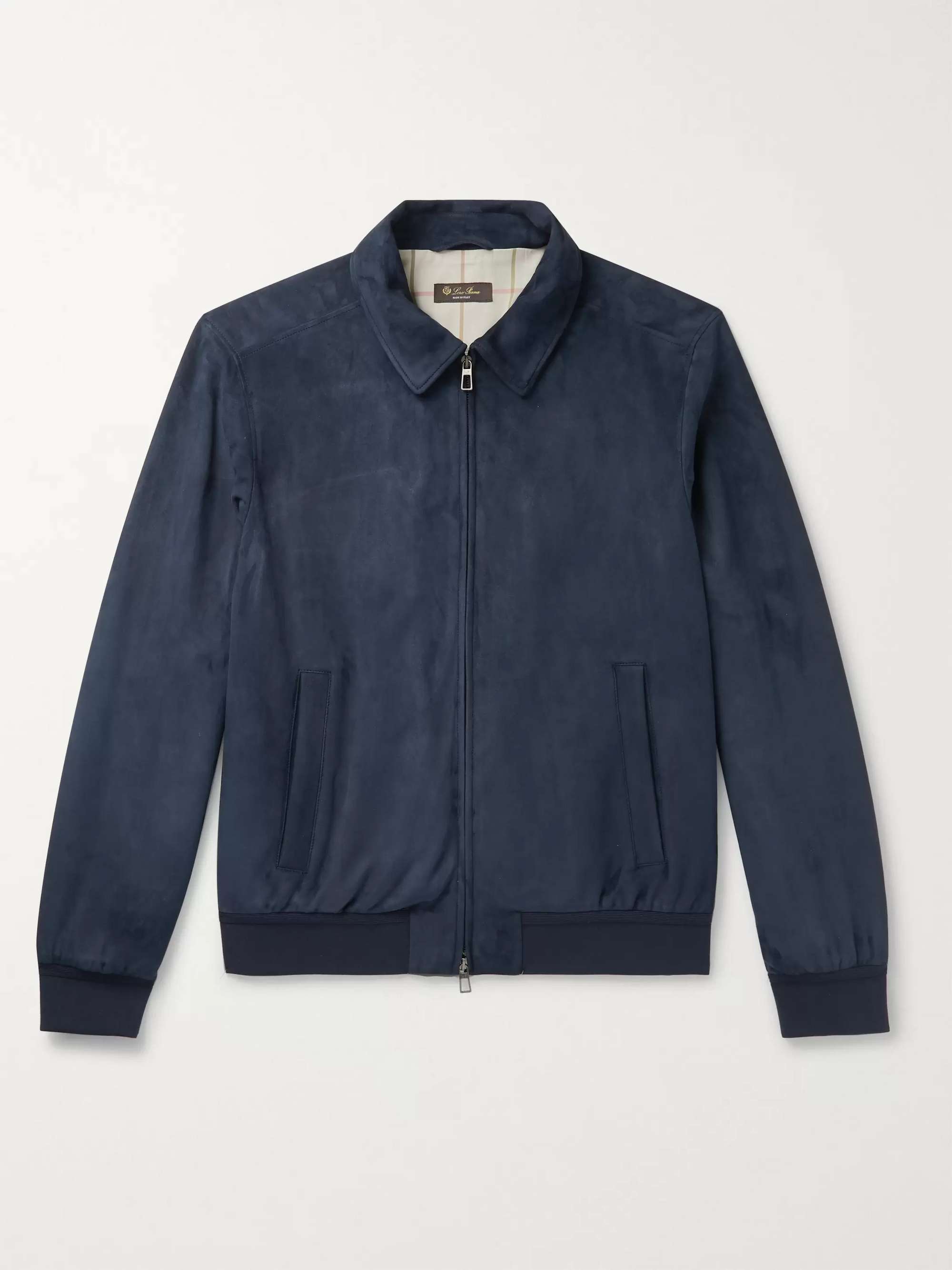Rain System Suede Bomber Jacket view