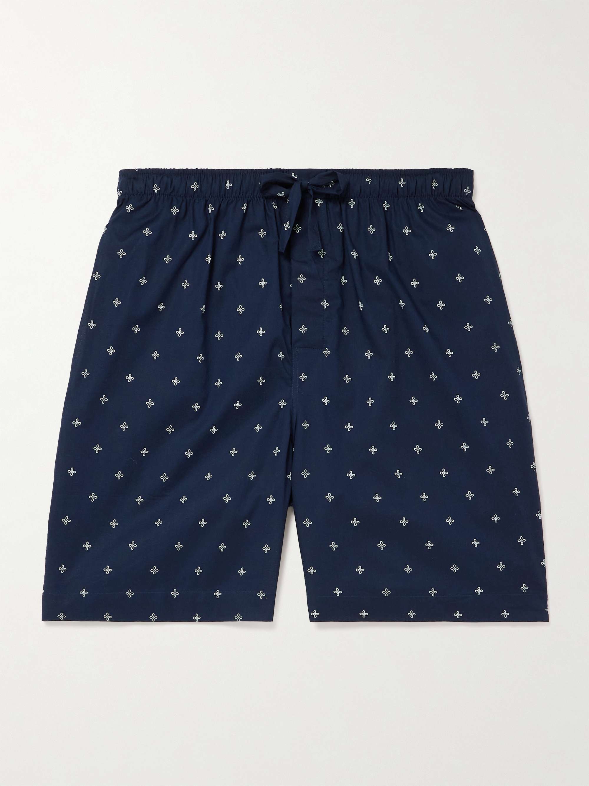 Nelson Printed Cotton-Batiste Pyjama Shorts view