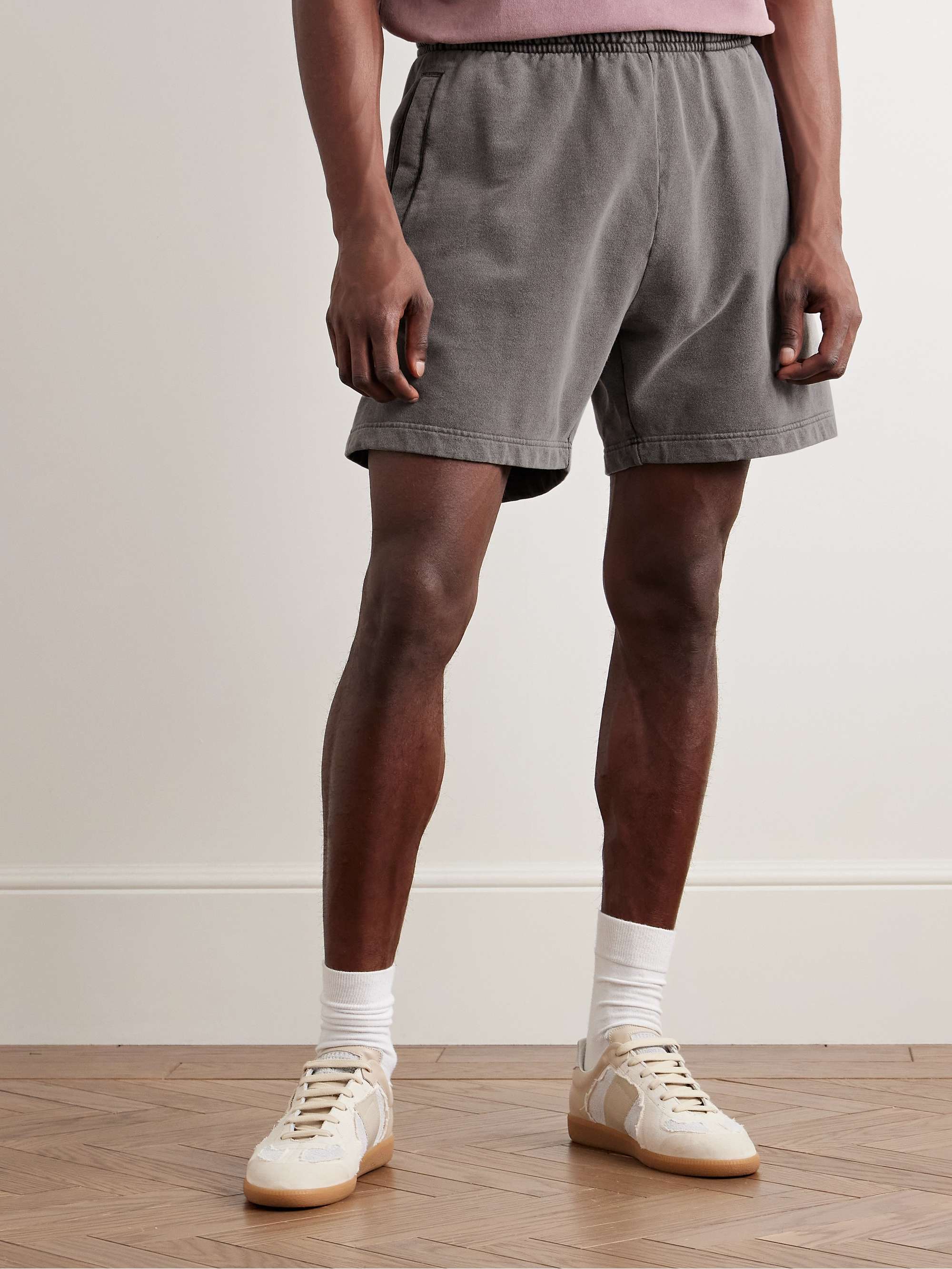 Rego Straight-Leg Cotton-Jersey Shorts view