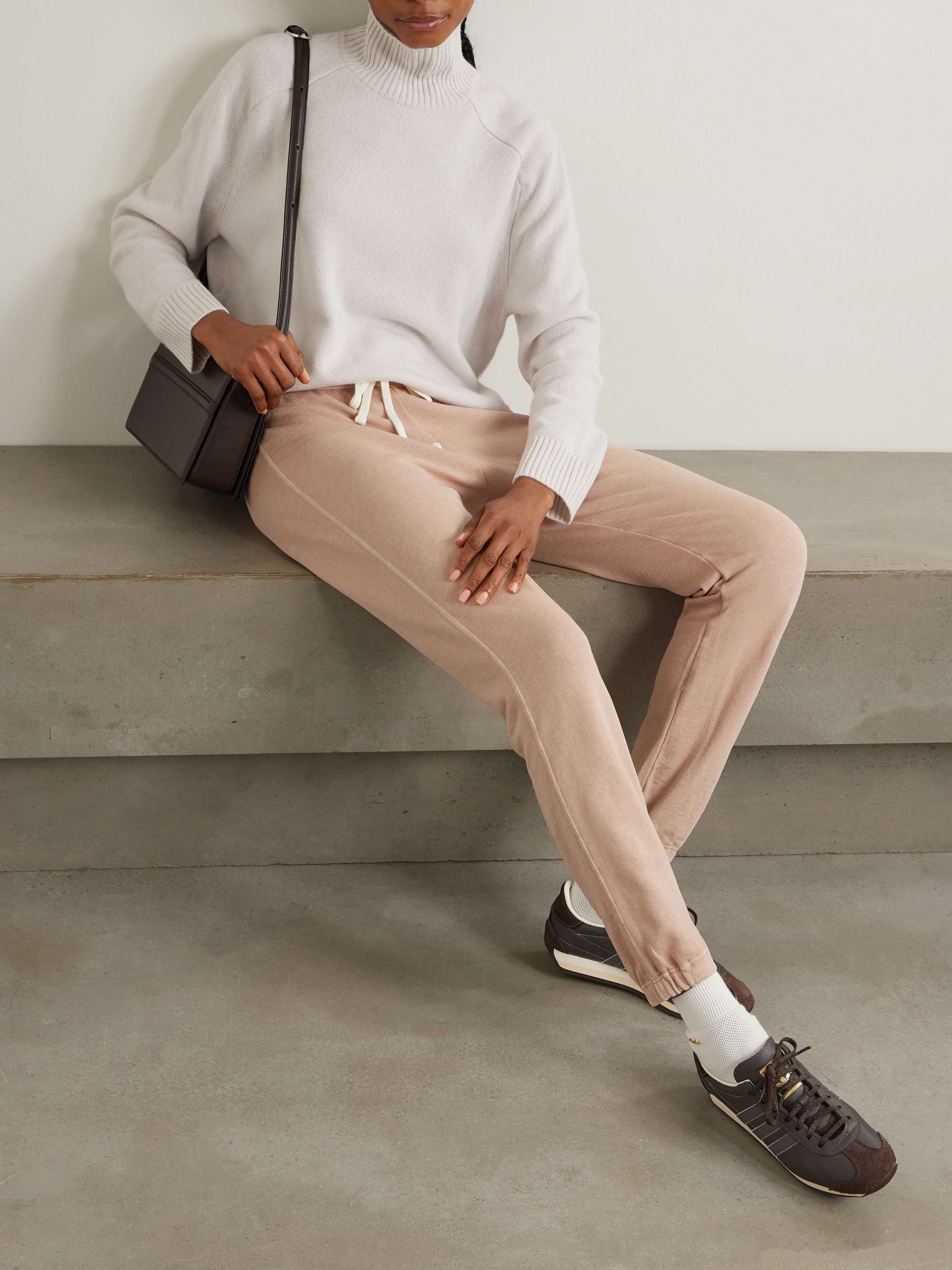 Cotton track pants view
