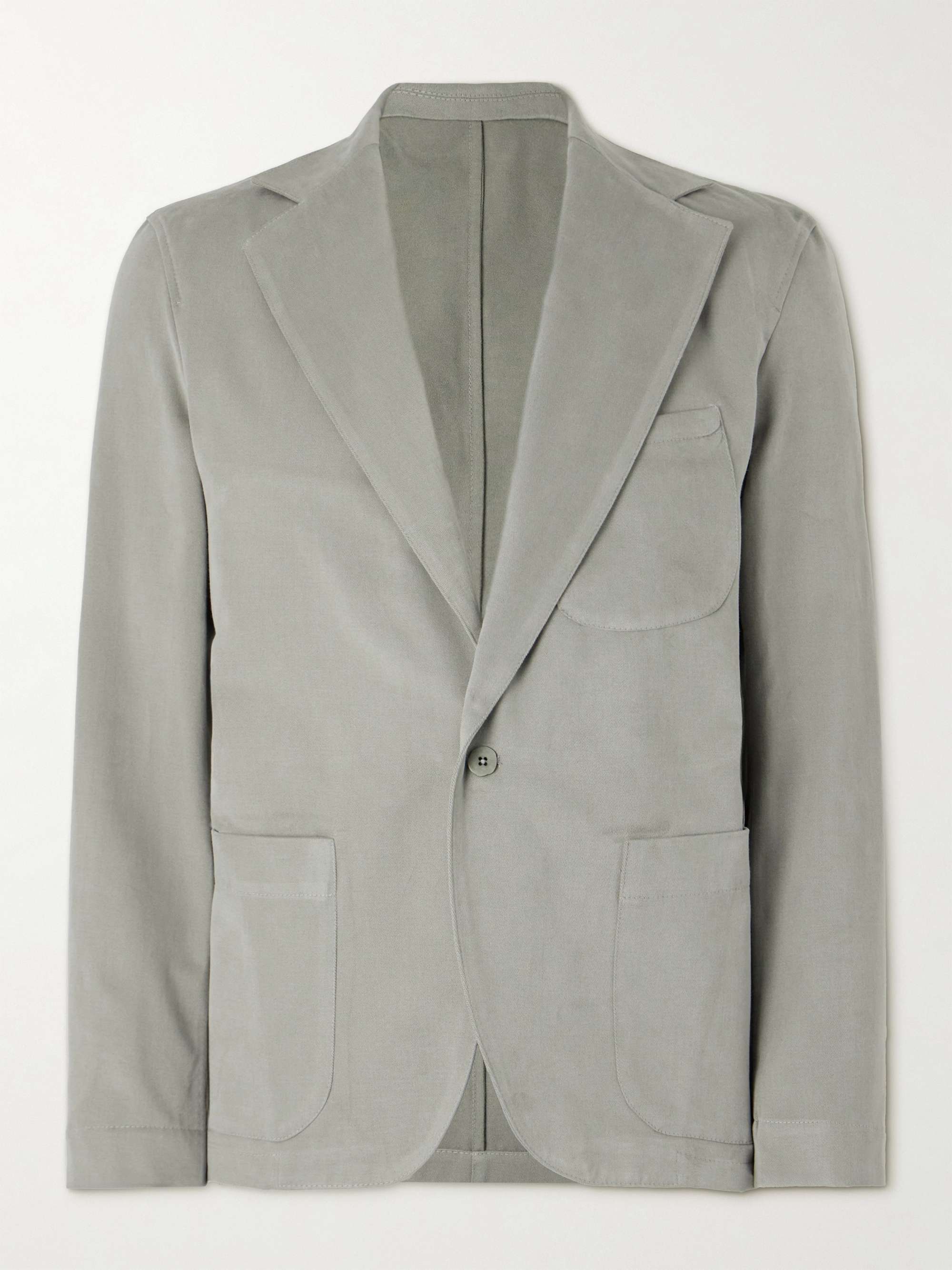 Cotton-Twill Suit Jacket view
