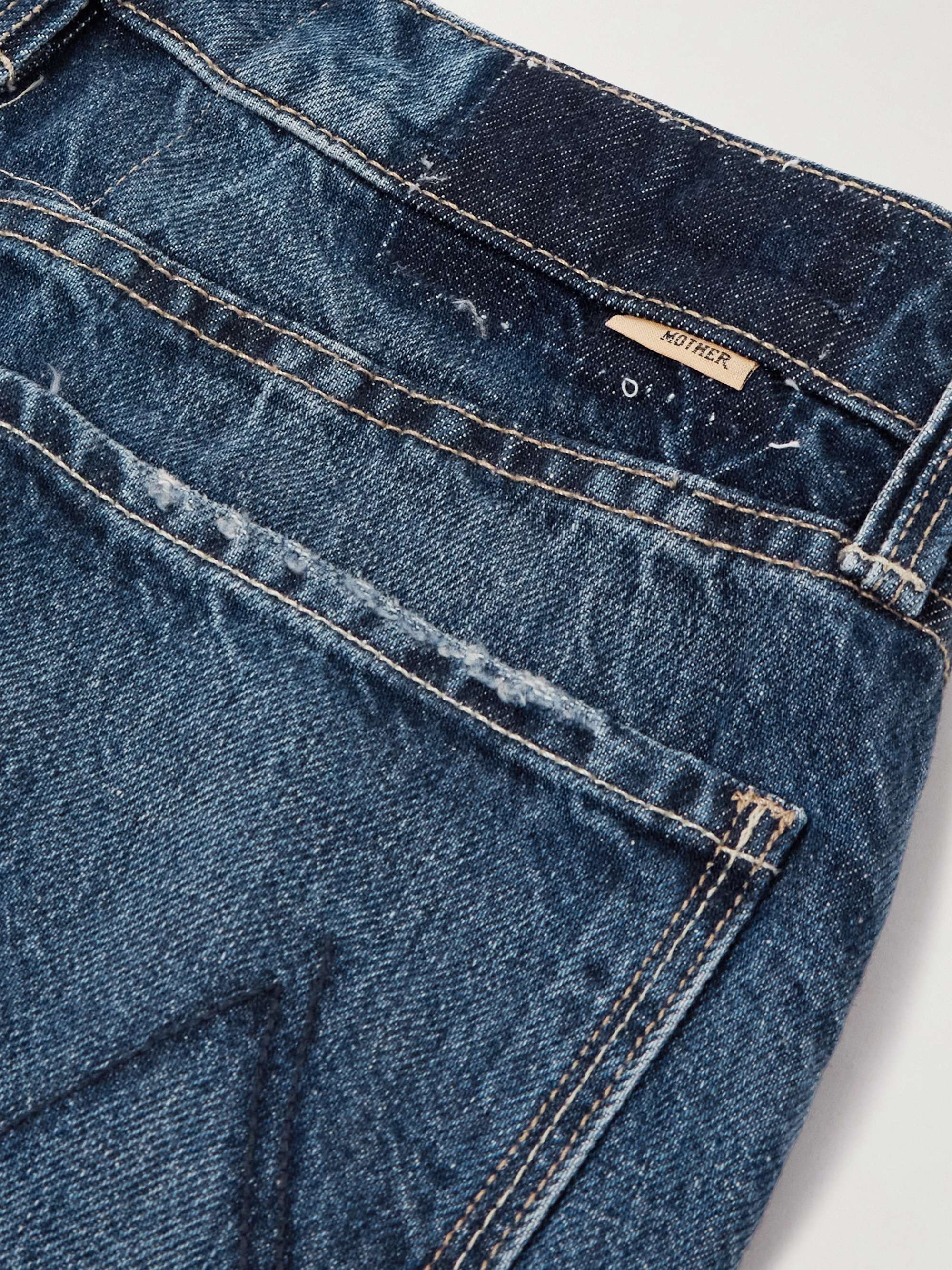 The Rambler Ankle high-rise straight-leg jeans view