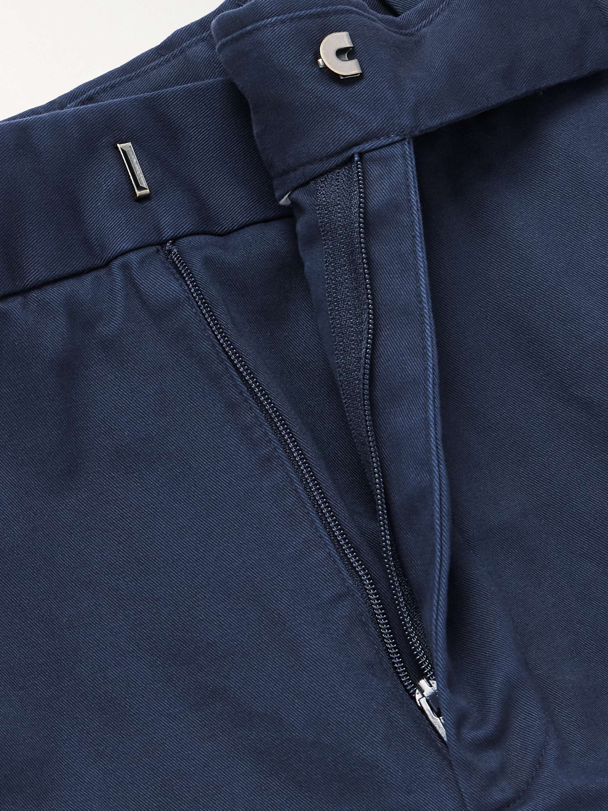 Chester Straight-Leg Cotton-Blend Twill Suit Trousers view