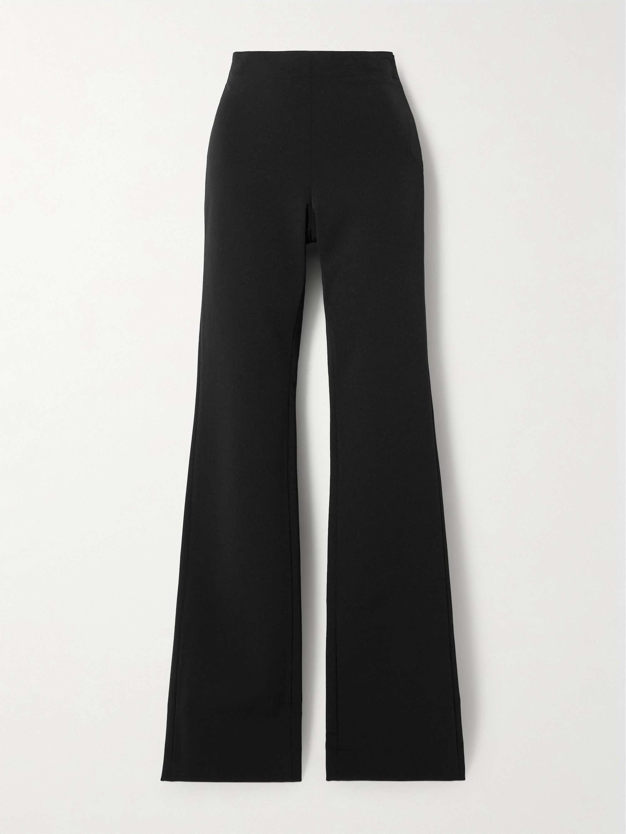 Stretch-twill flared pants view