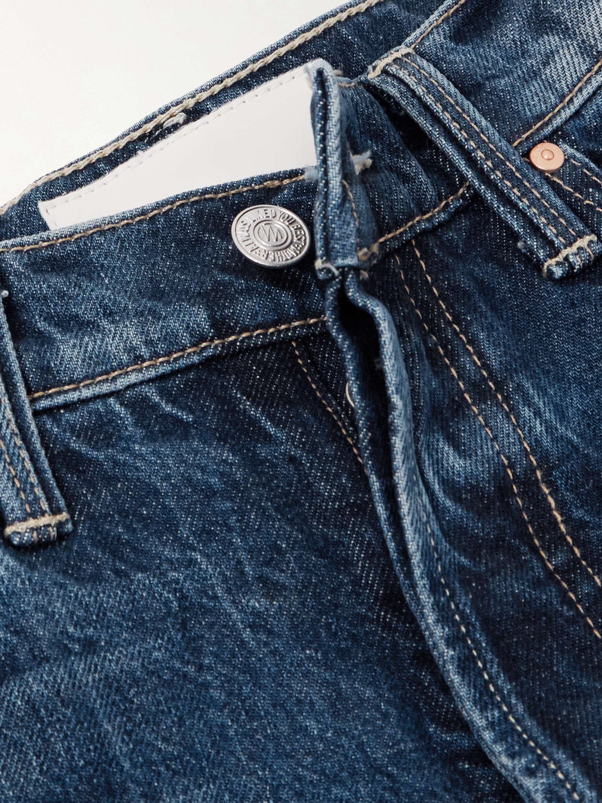 The Rambler Ankle high-rise straight-leg jeans view