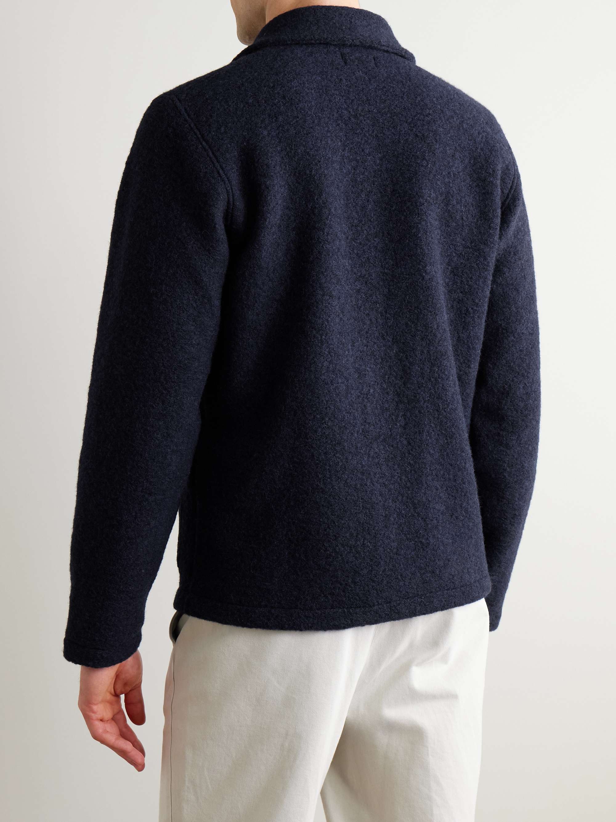 Service Wool-Blend Fleece Chore Jacket view