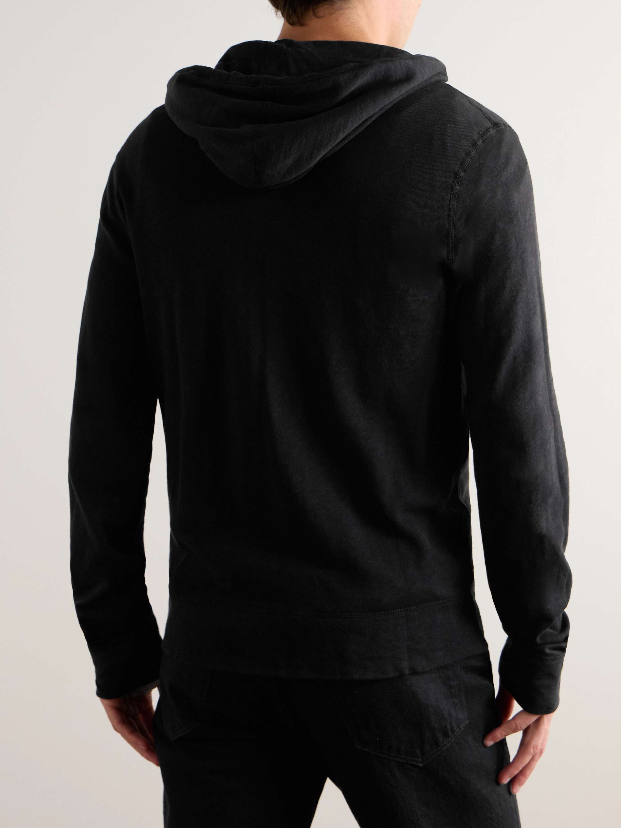 Supima Cotton-Jersey Hoodie view