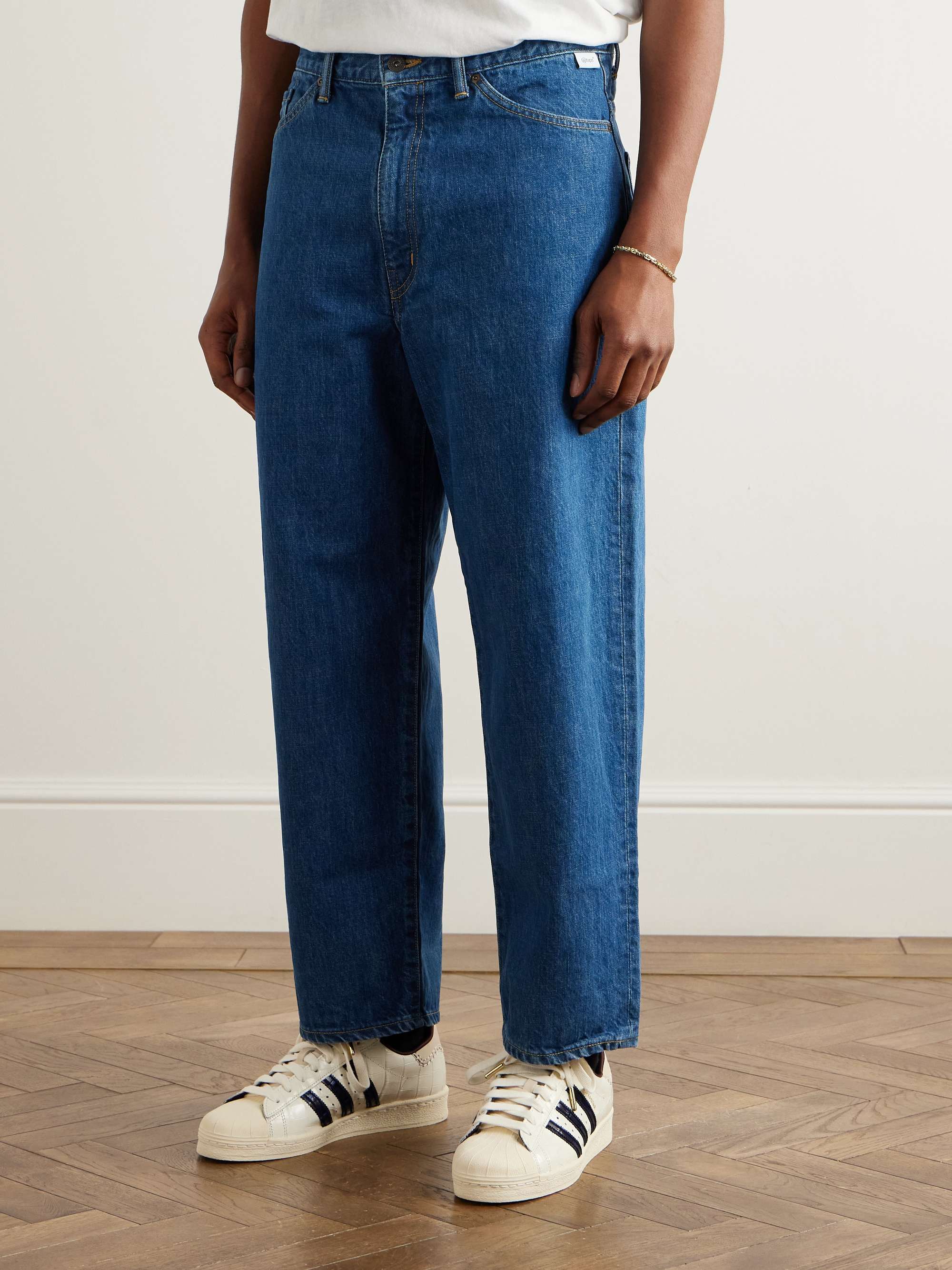 Blues Straight-Leg Cropped Jeans view