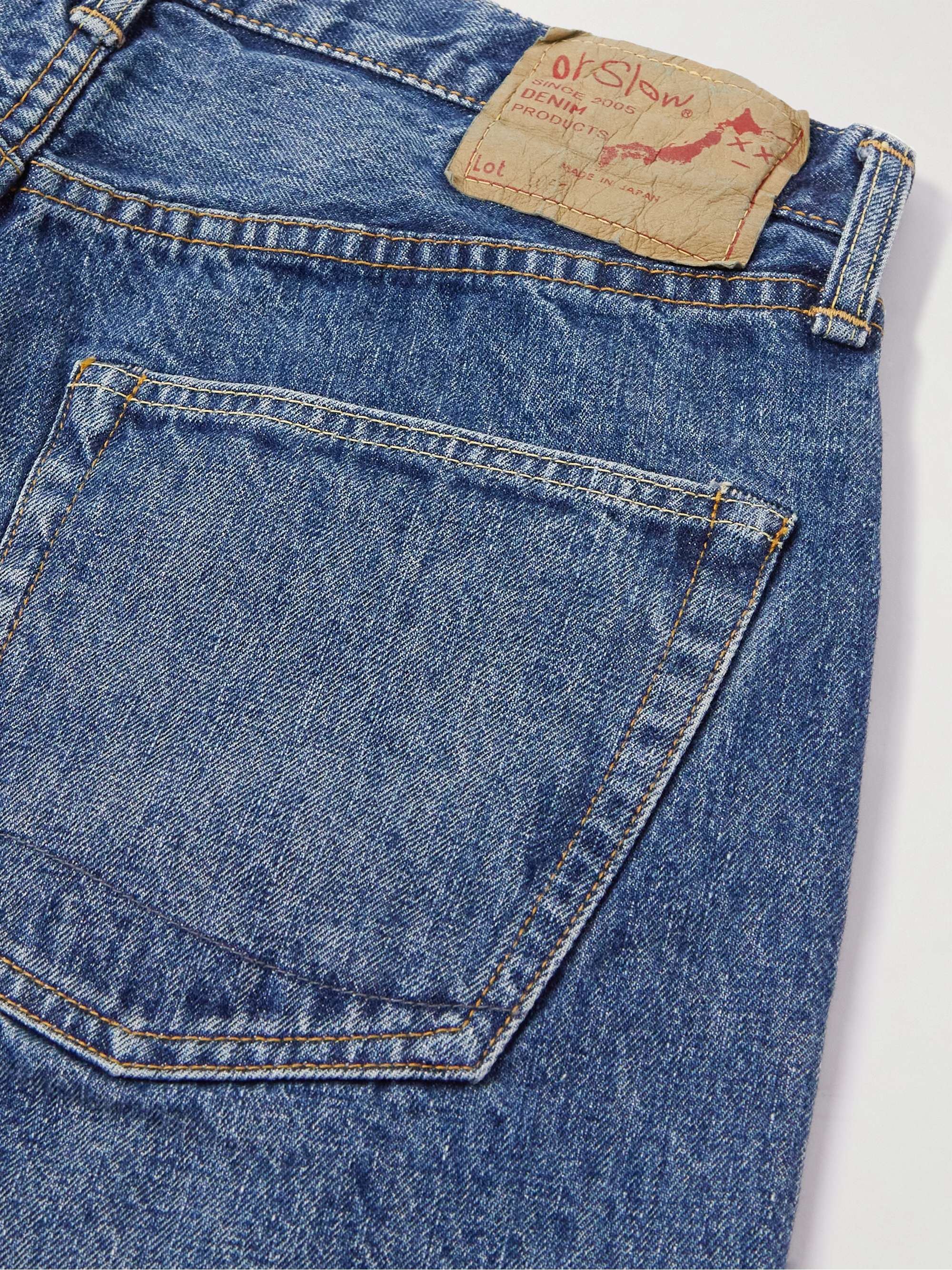 105 Straight-Leg Selvedge Jeans view