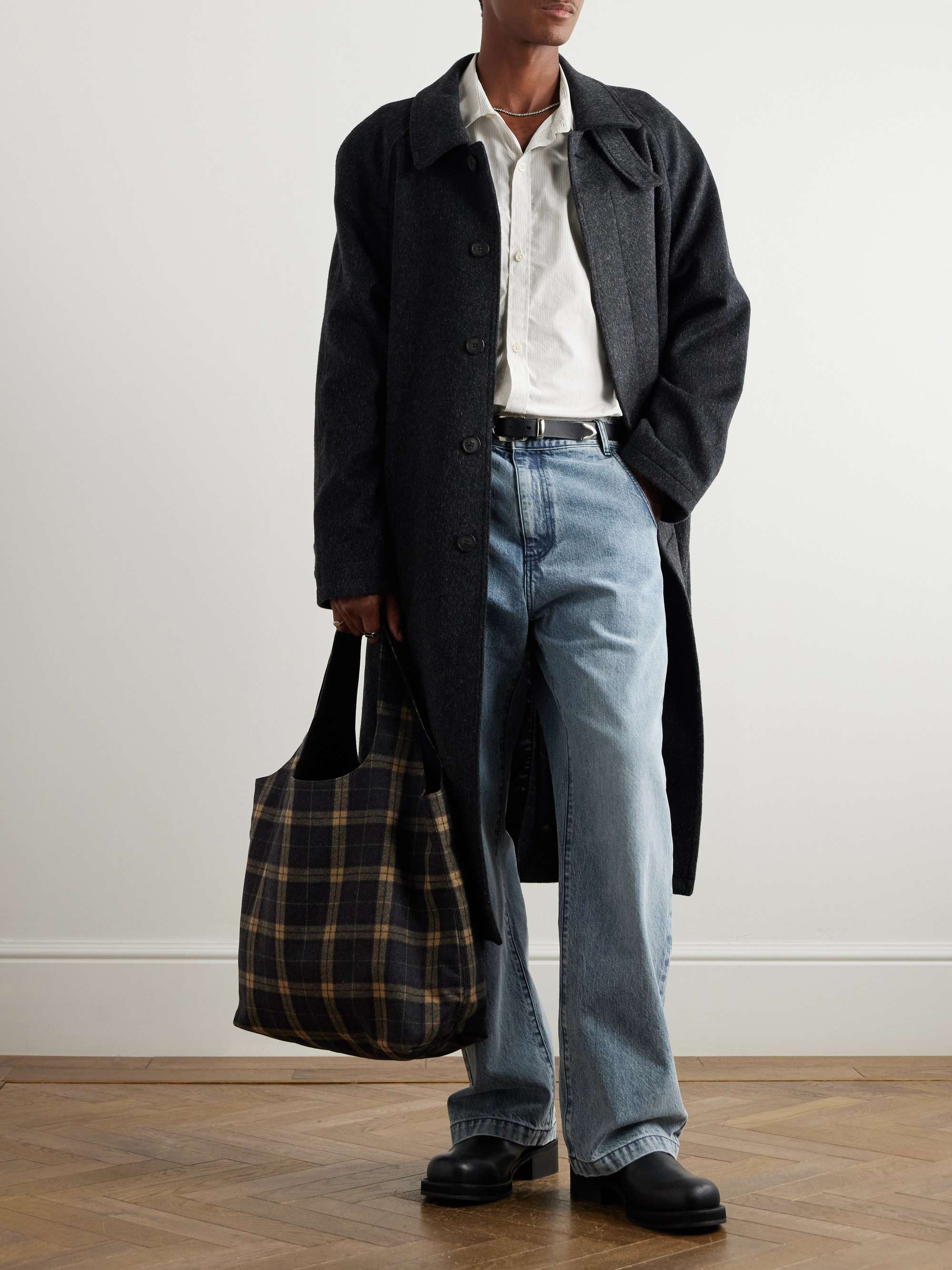 Evening Striped Cotton-Poplin Shirt view