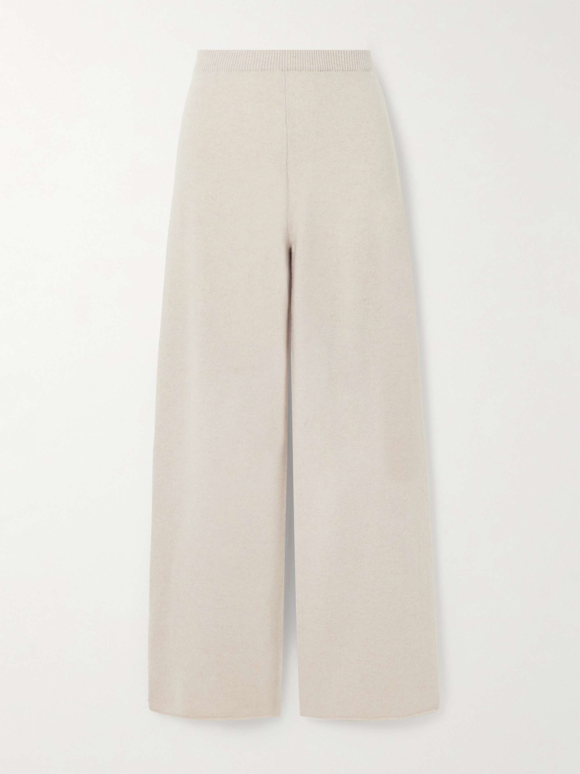 Payton cashmere wide-leg pants view