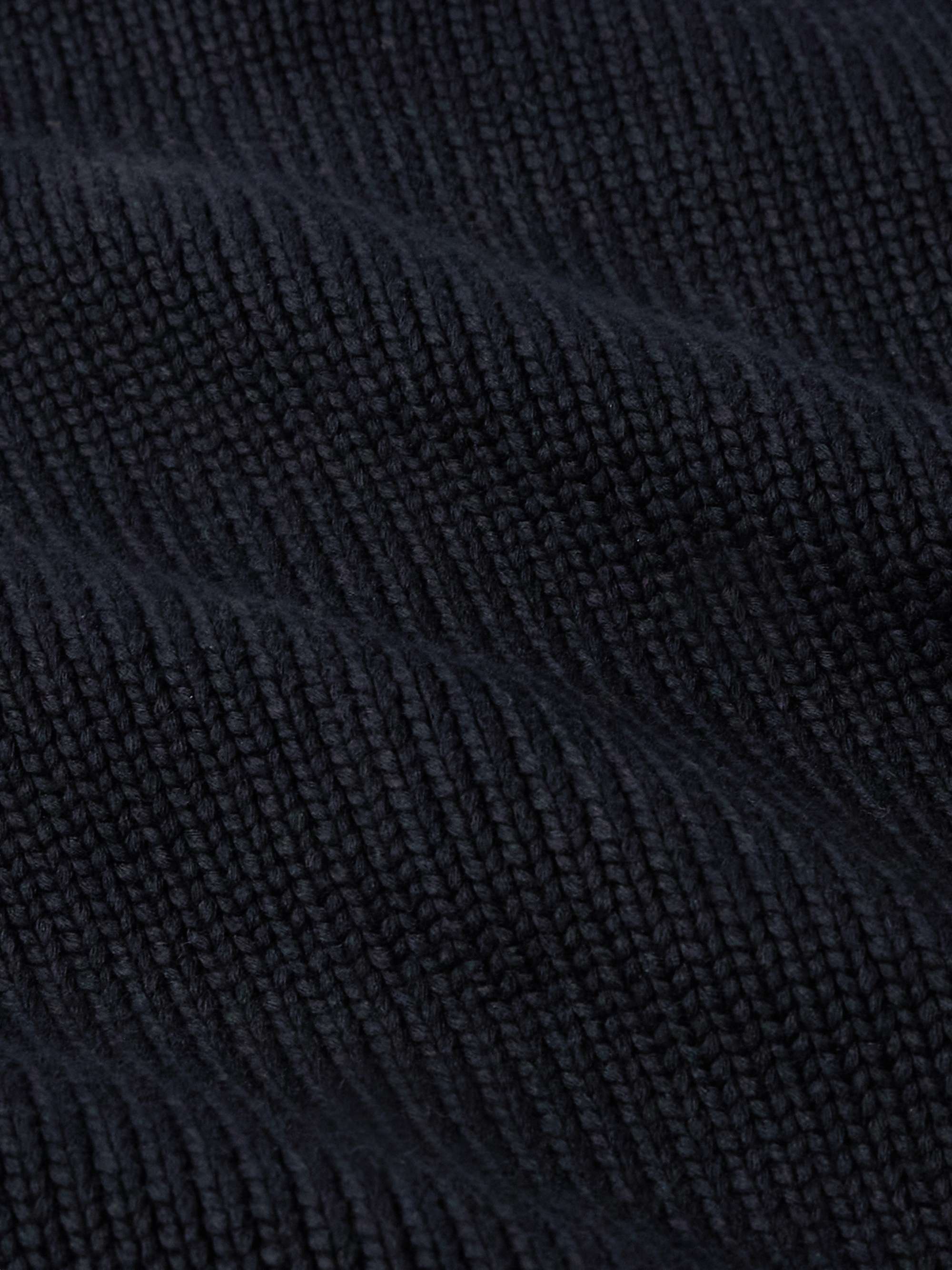Ribbed Cotton-Blend Rollneck Sweater view