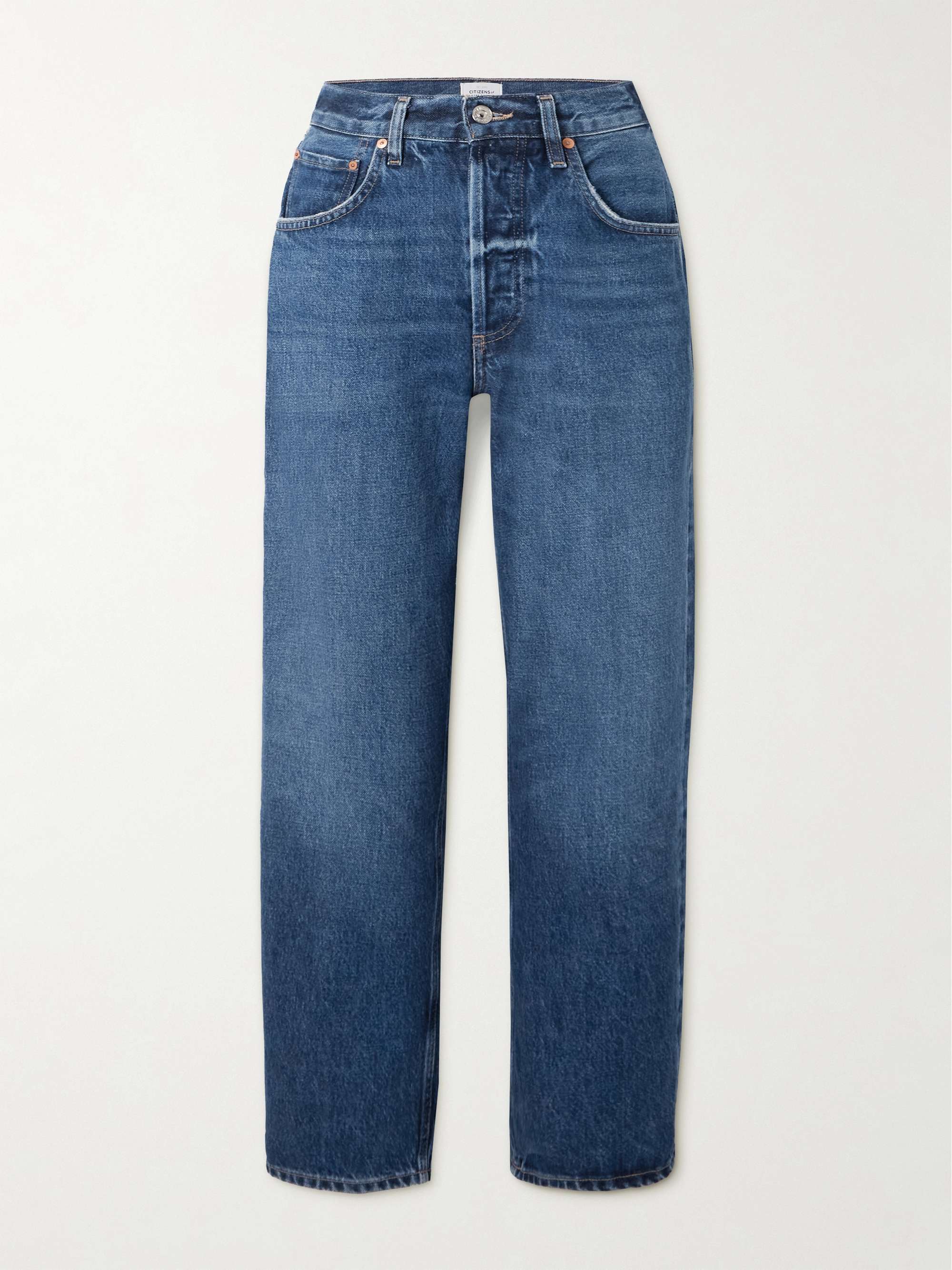 Dahlia cropped low-rise boyfriend jeans view