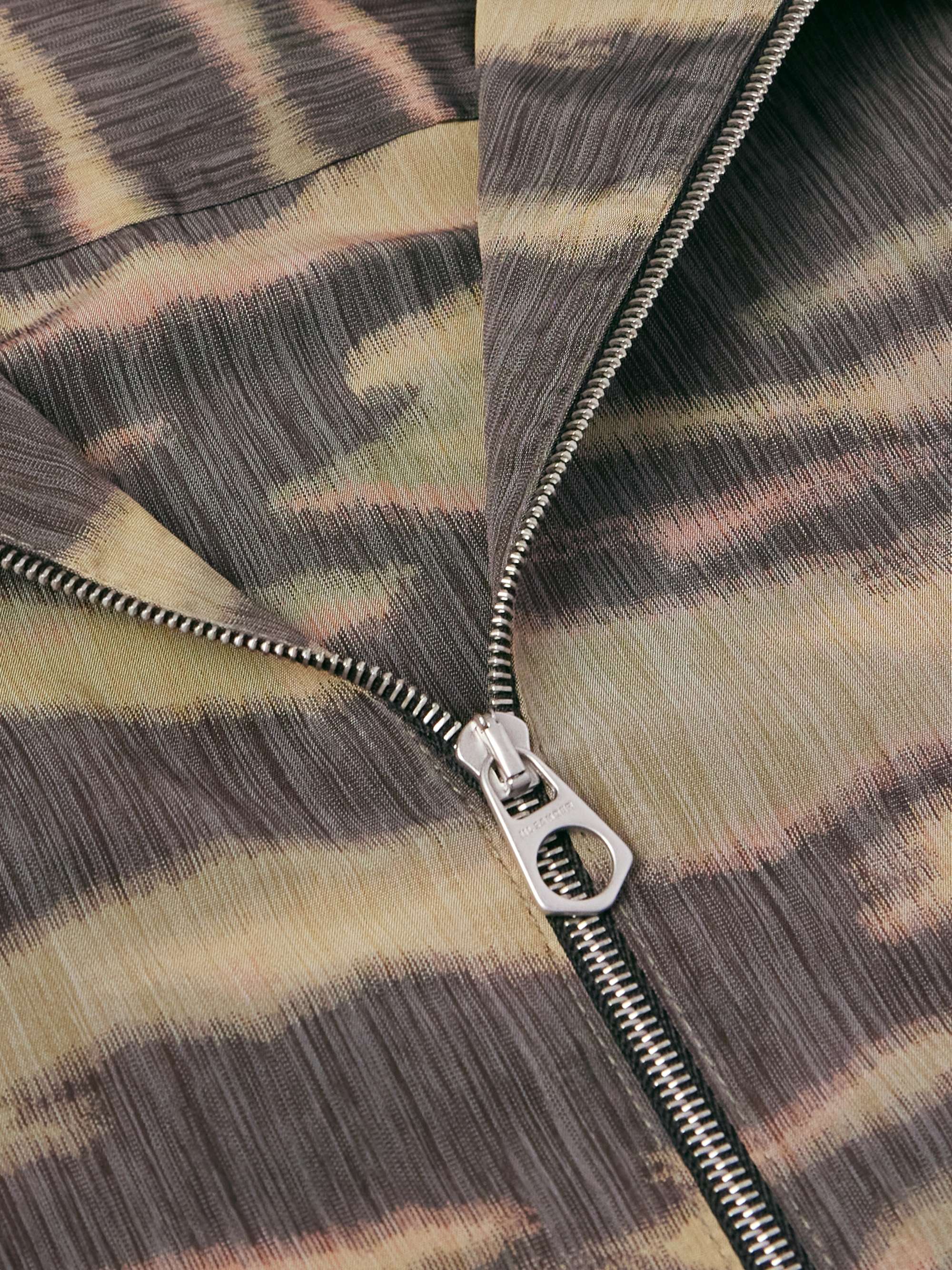 Camouflage-Print Shell Overshirt view