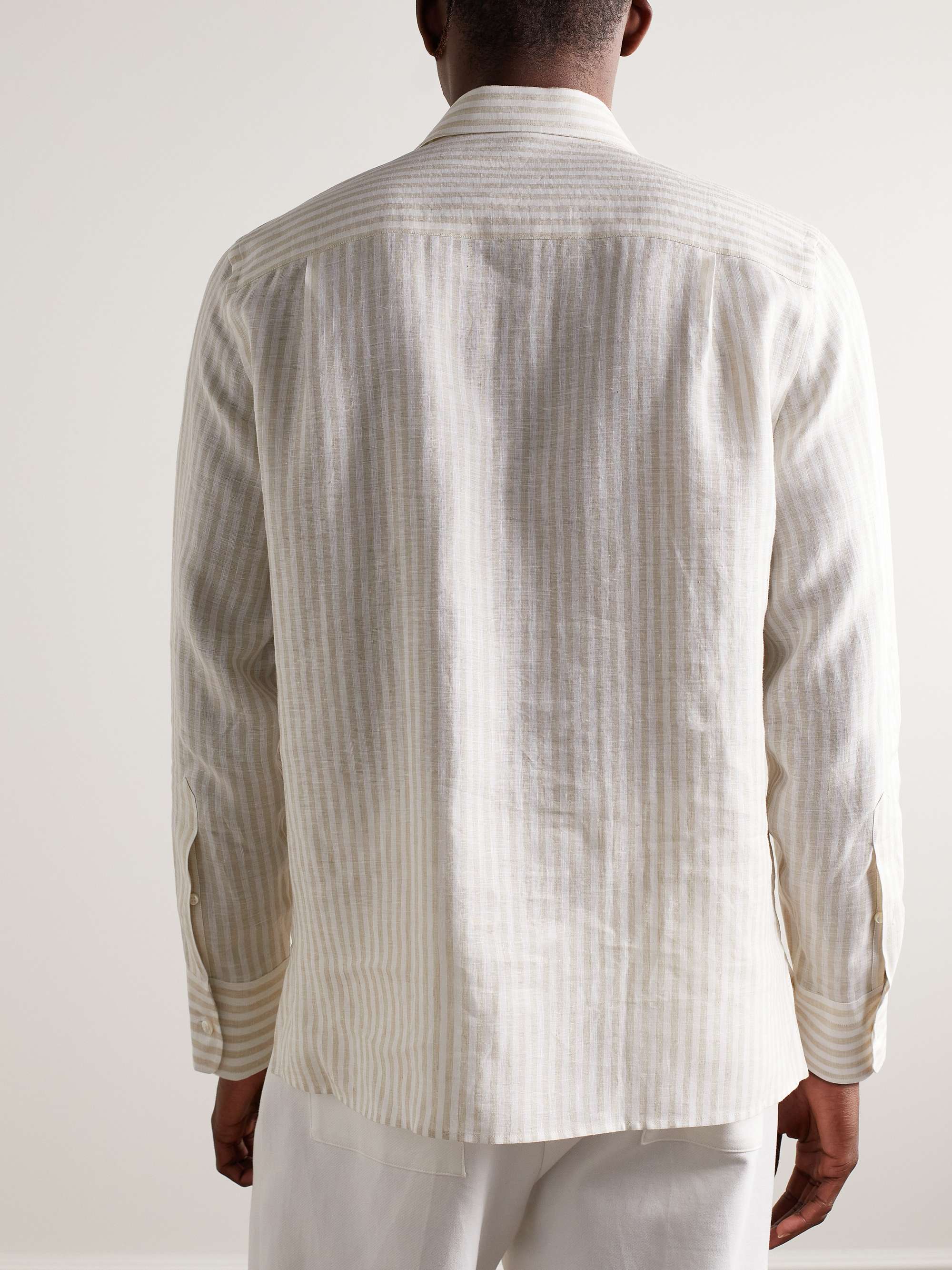 Arizona Striped Linen Shirt view