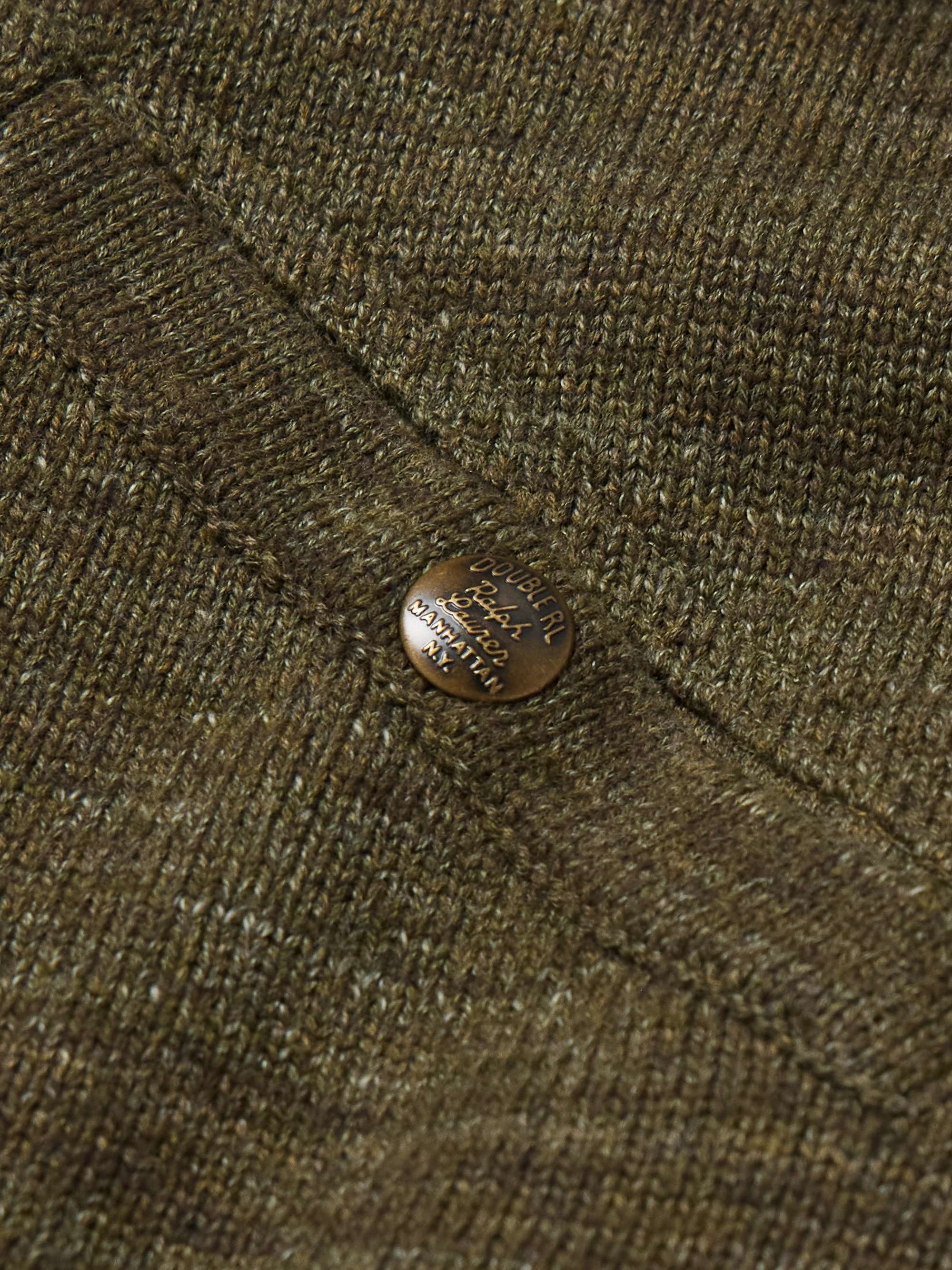 Cotton and Wool-Blend Cardigan view