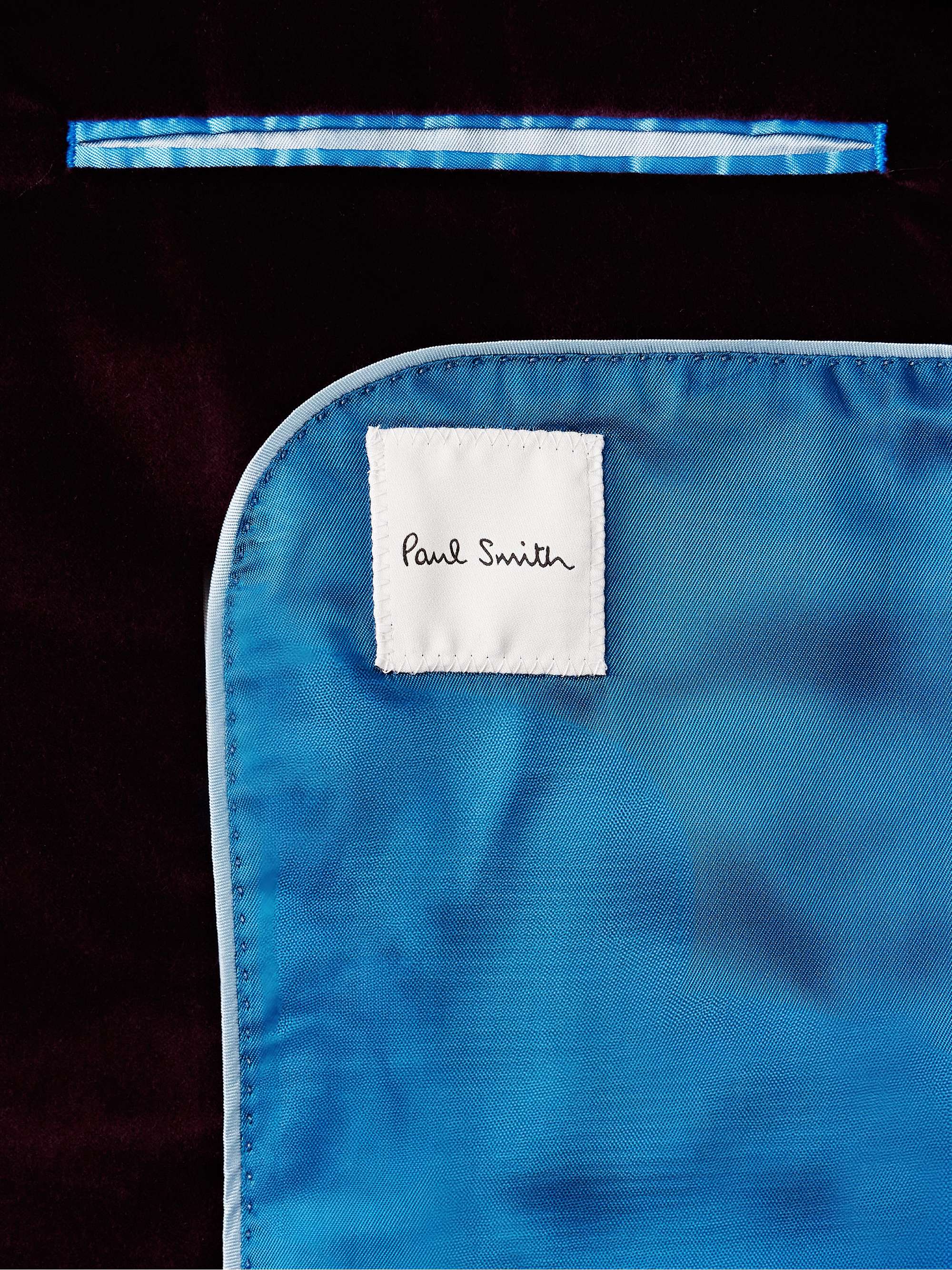Shawl-Collar Cotton-Velvet Tuxedo Jacket view