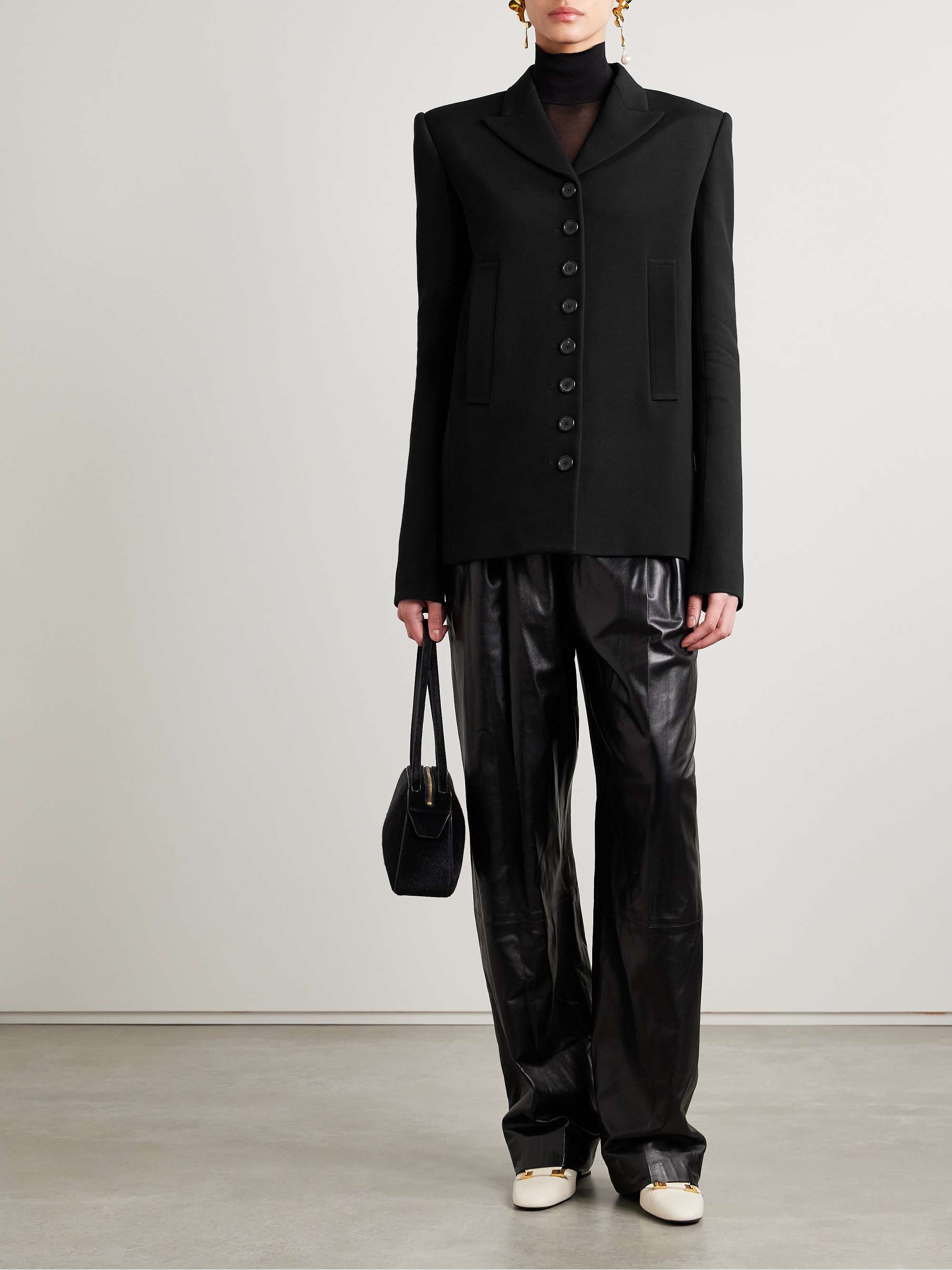 Saraphina grain de poudre jacket view