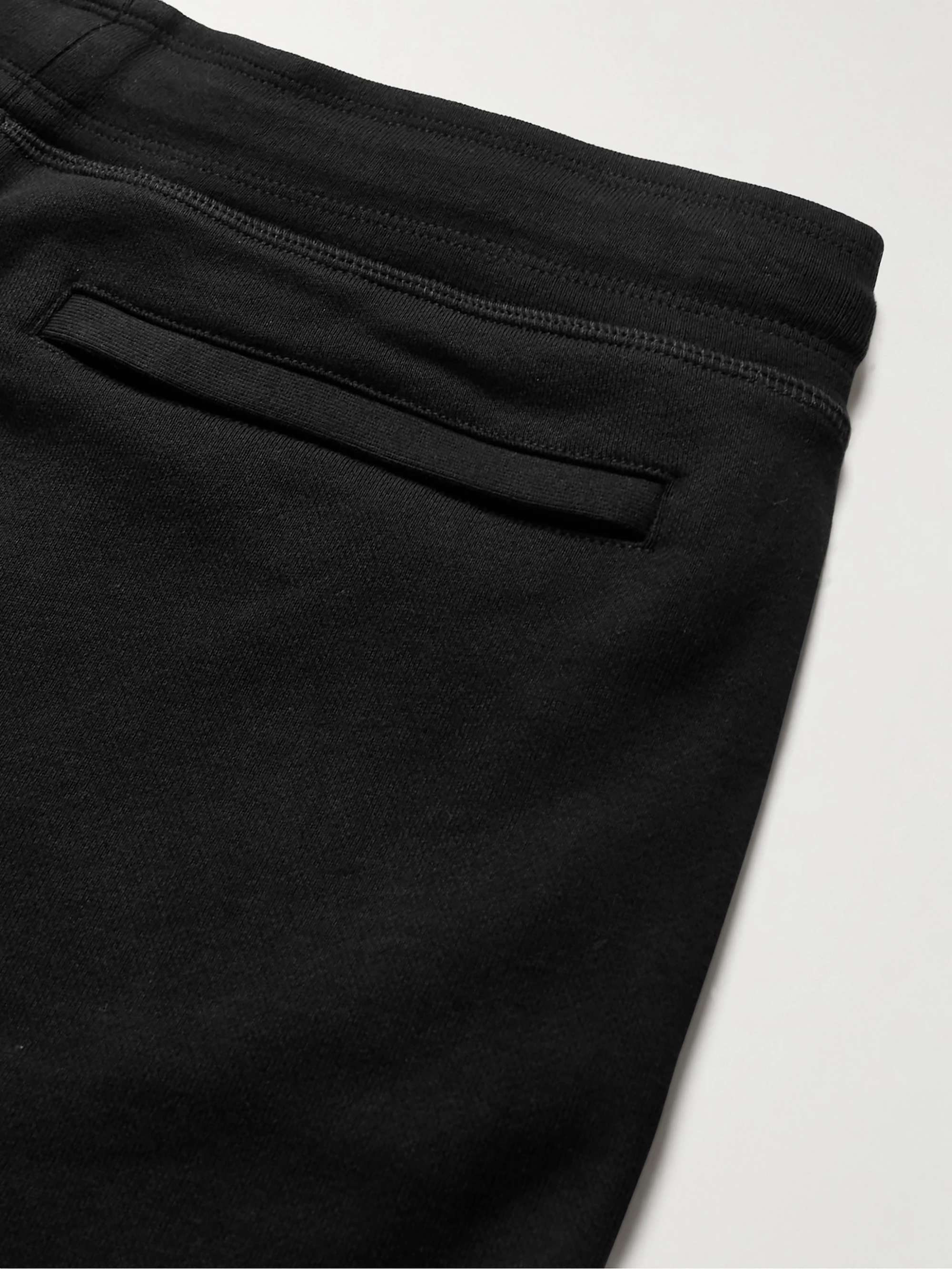 Huron Tapered Logo-Appliquéd Cotton-Jersey Sweatpants view