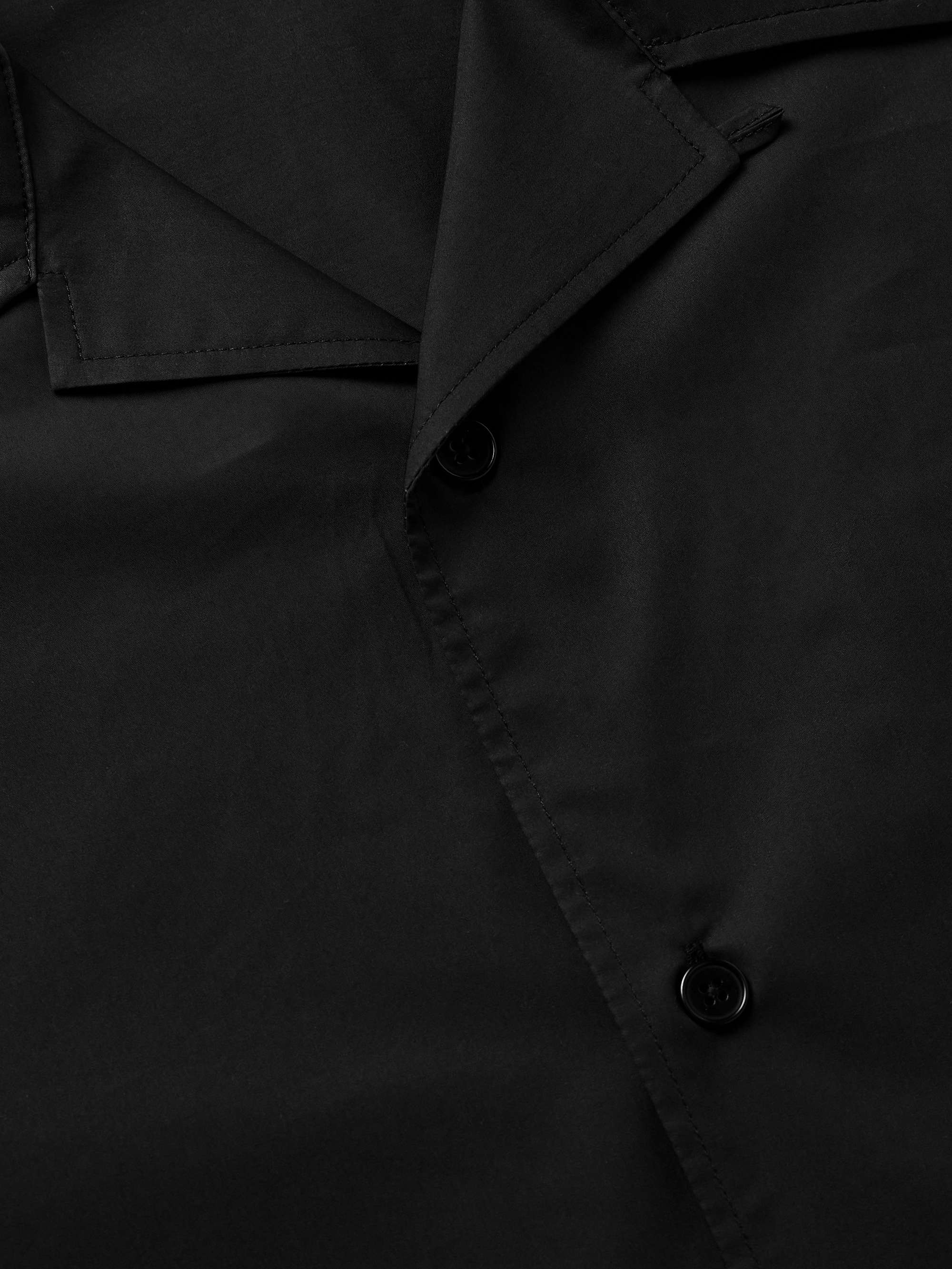 Convertible-Collar Cotton Shirt view