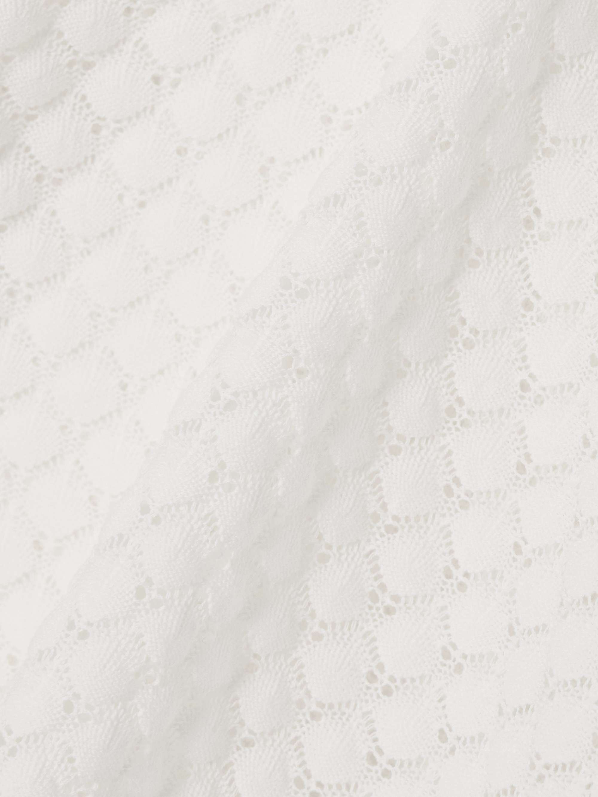 Cropped cotton sweater view