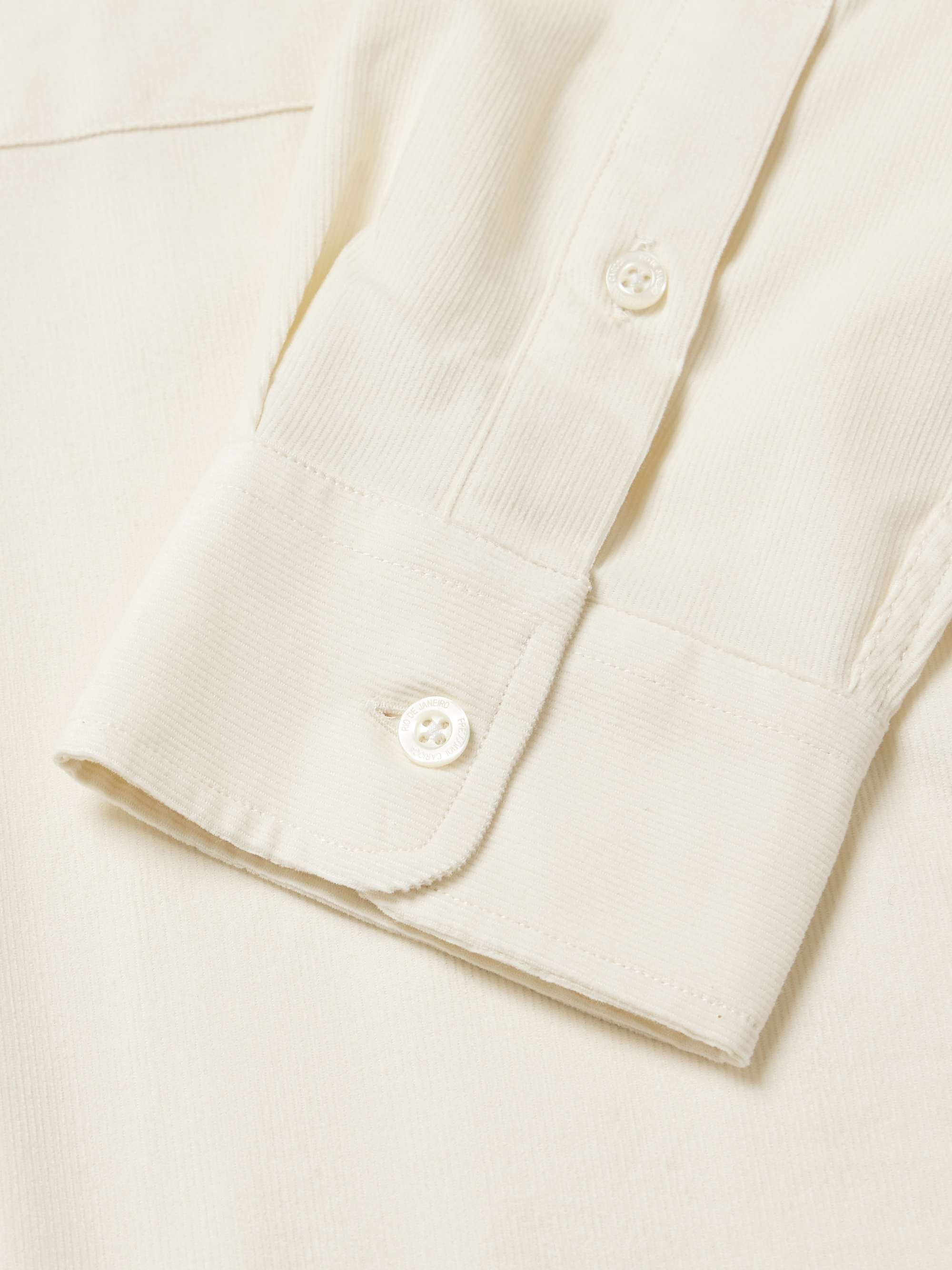 Telles cotton-corduroy shirt view
