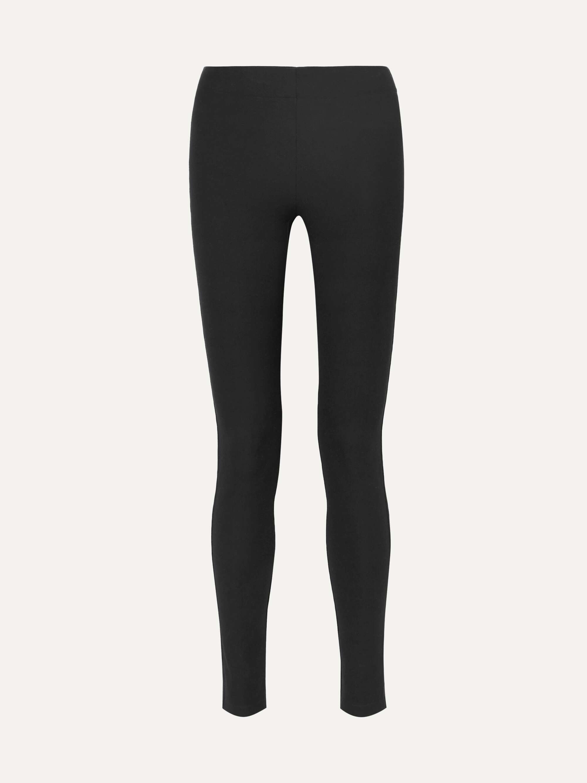 Stretch-garbardine leggings view