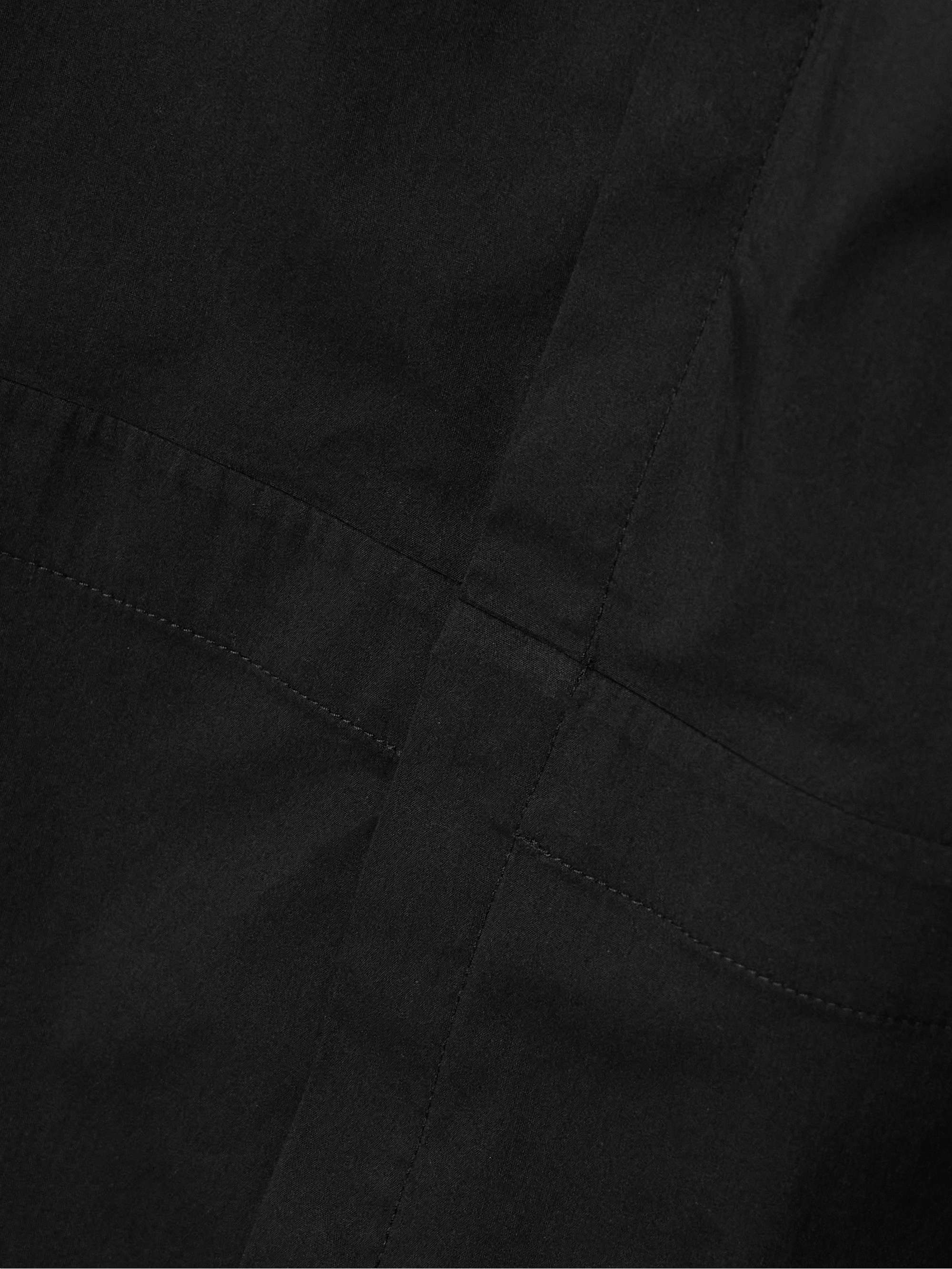 + Y3 cotton-blend poplin maxi shirt dress view