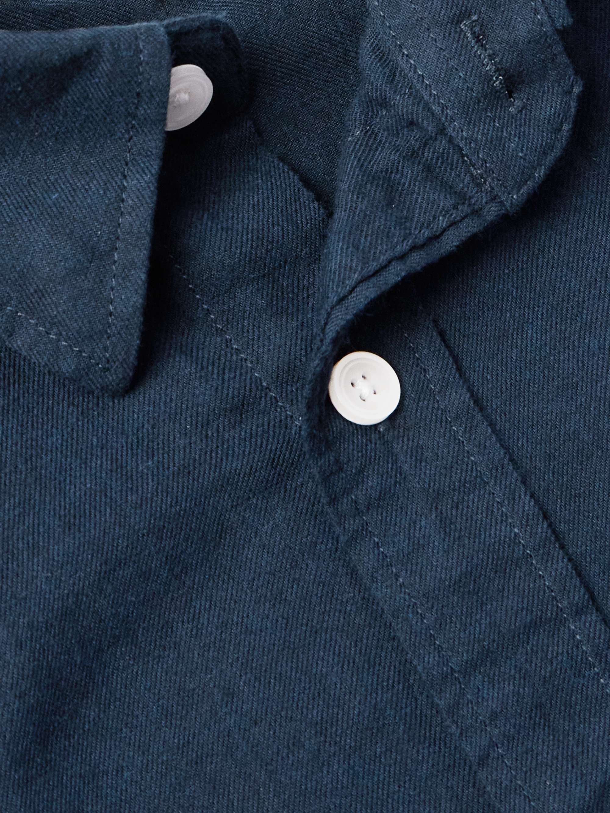 Cohen 5972 Button-Down Collar Cotton-Twill Shirt view