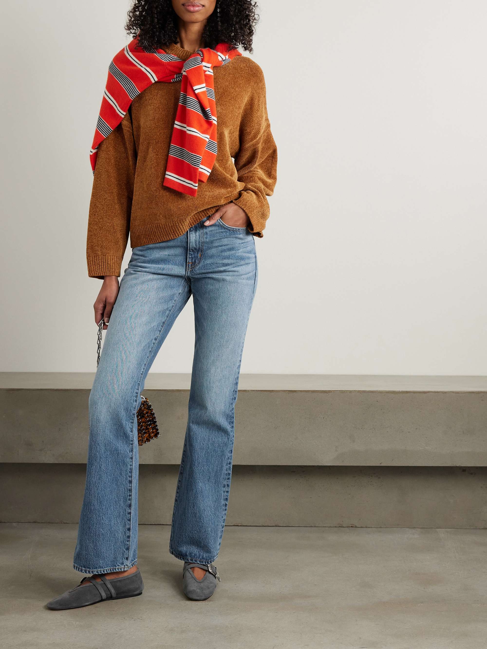 Anita high-rise bootcut jeans view