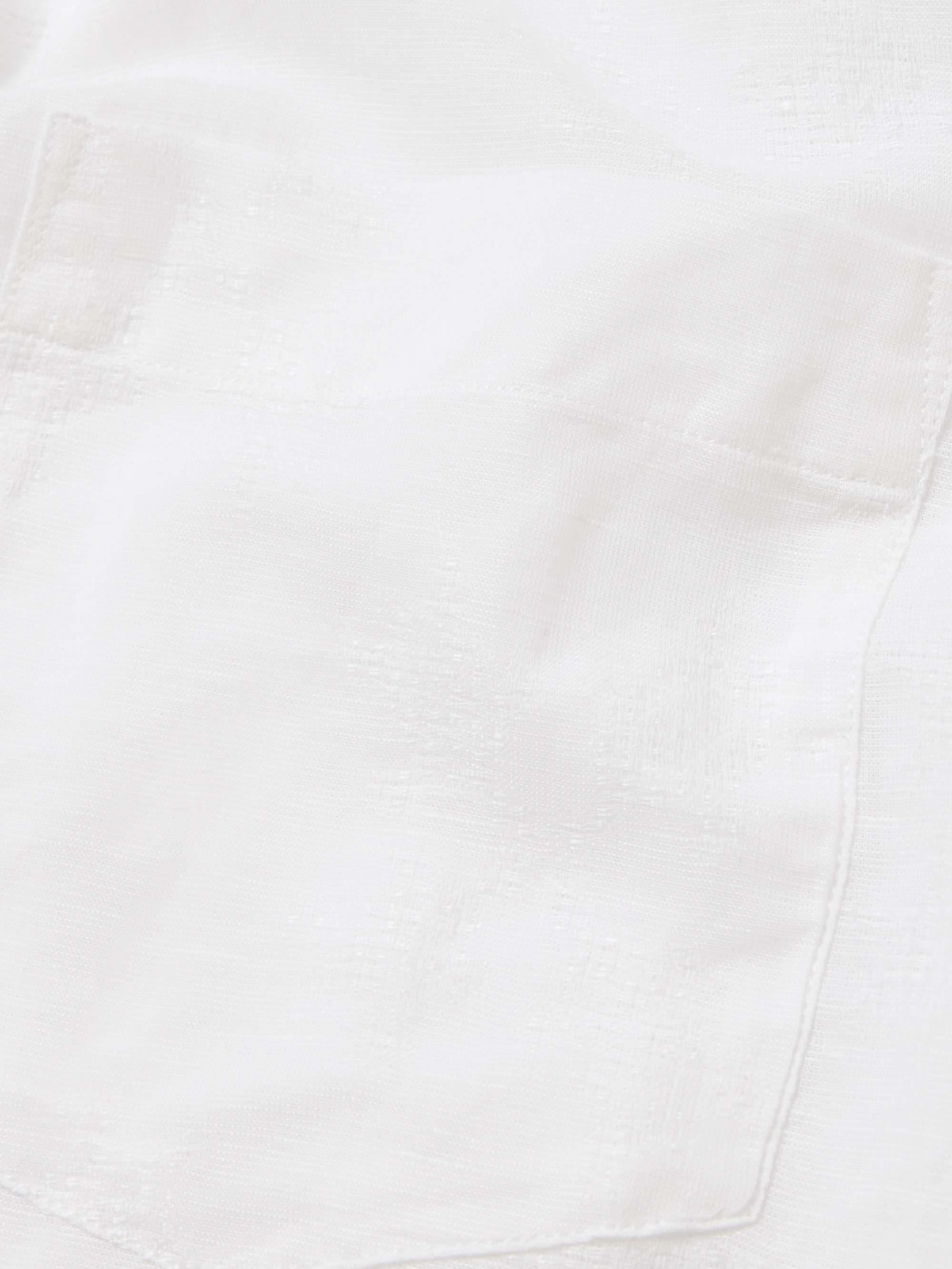 Caroubis Cotton and Linen-Blend Gauze Shirt view