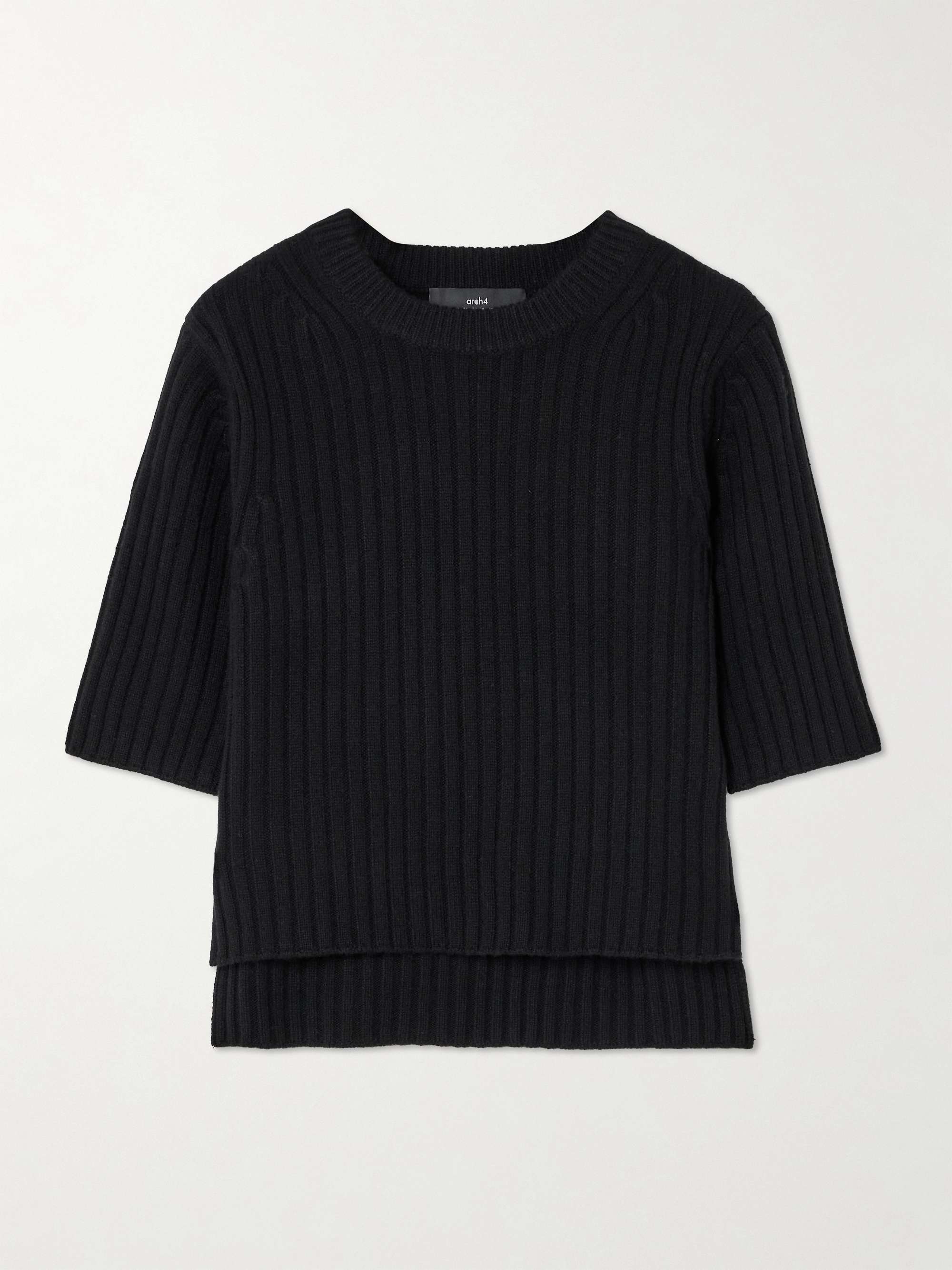 Elma ribbed cashmere sweater view