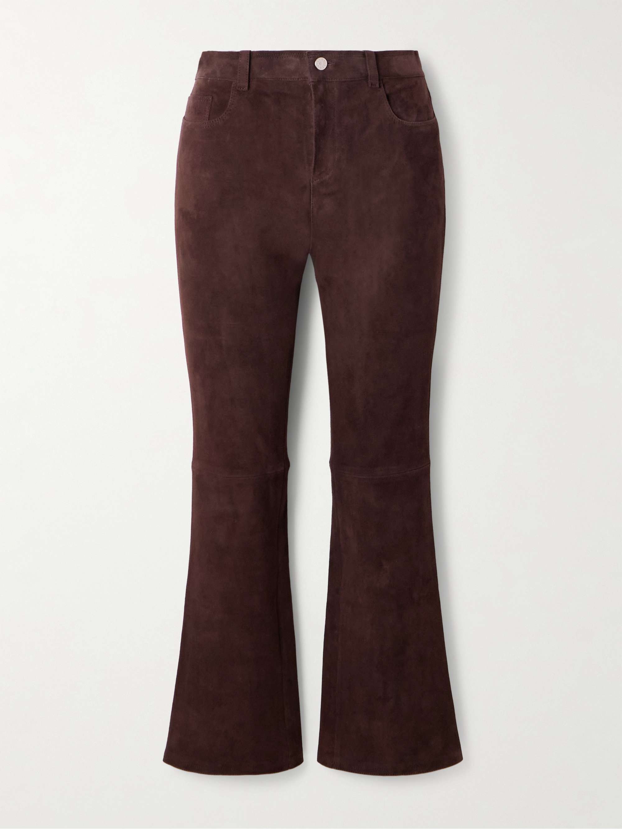 Dean suede flared pants view