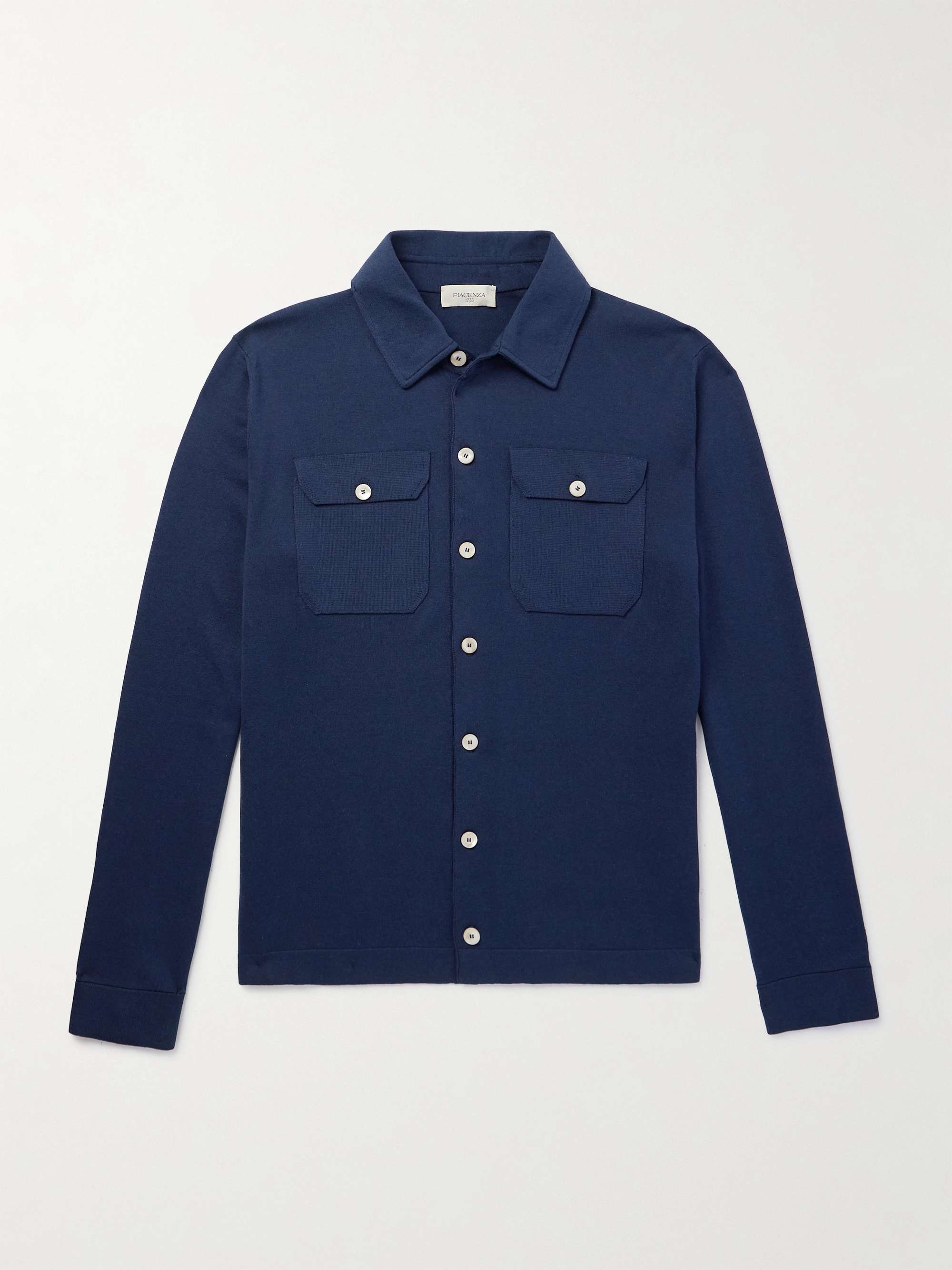 Silk and Cotton-Blend Shirt view