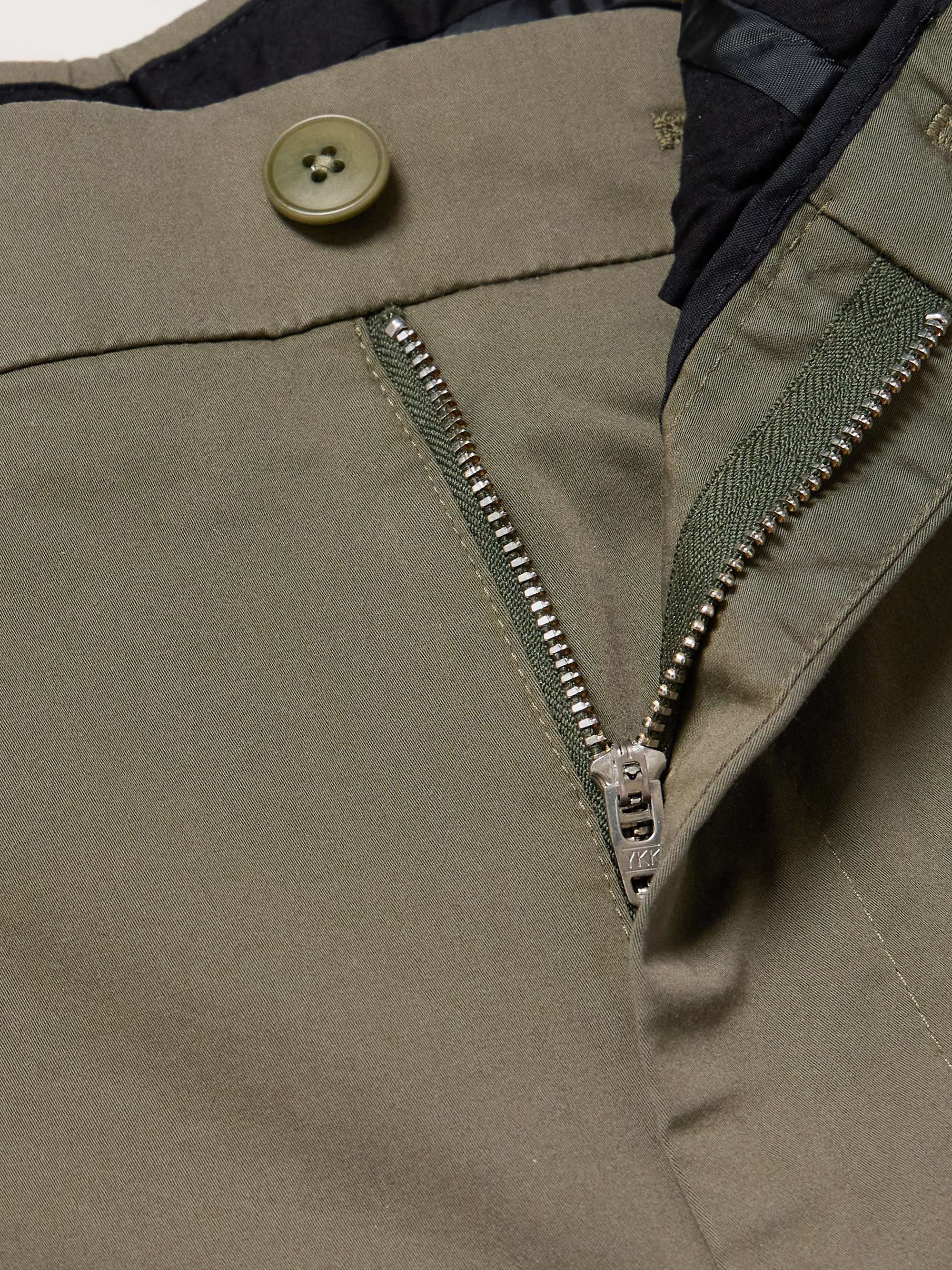 Paw 1804 Straight-Leg Organic Cotton-Blend Trousers view