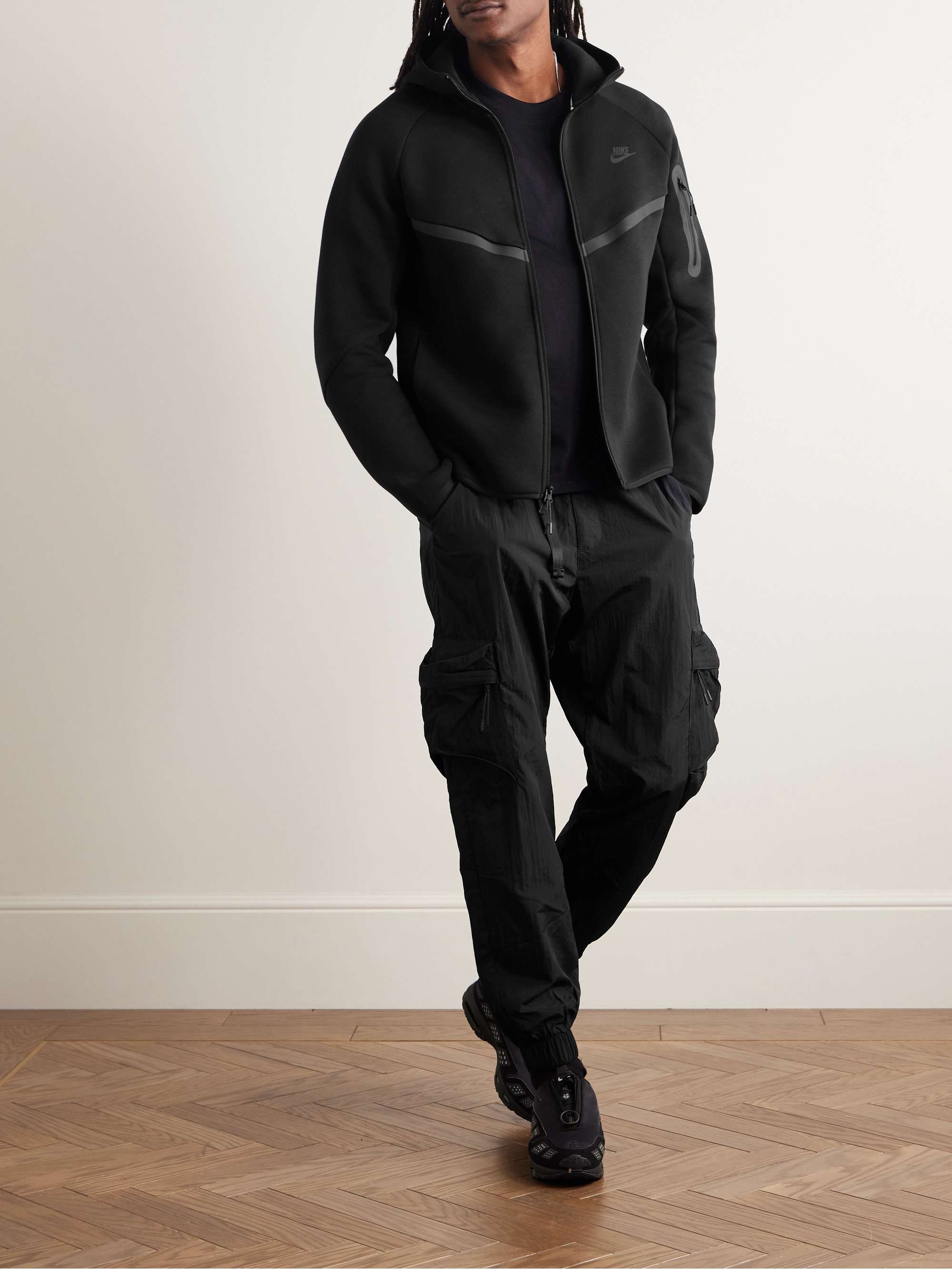 Windrunner Cotton-Blend Tech Fleece Zip-Up Hoodie view