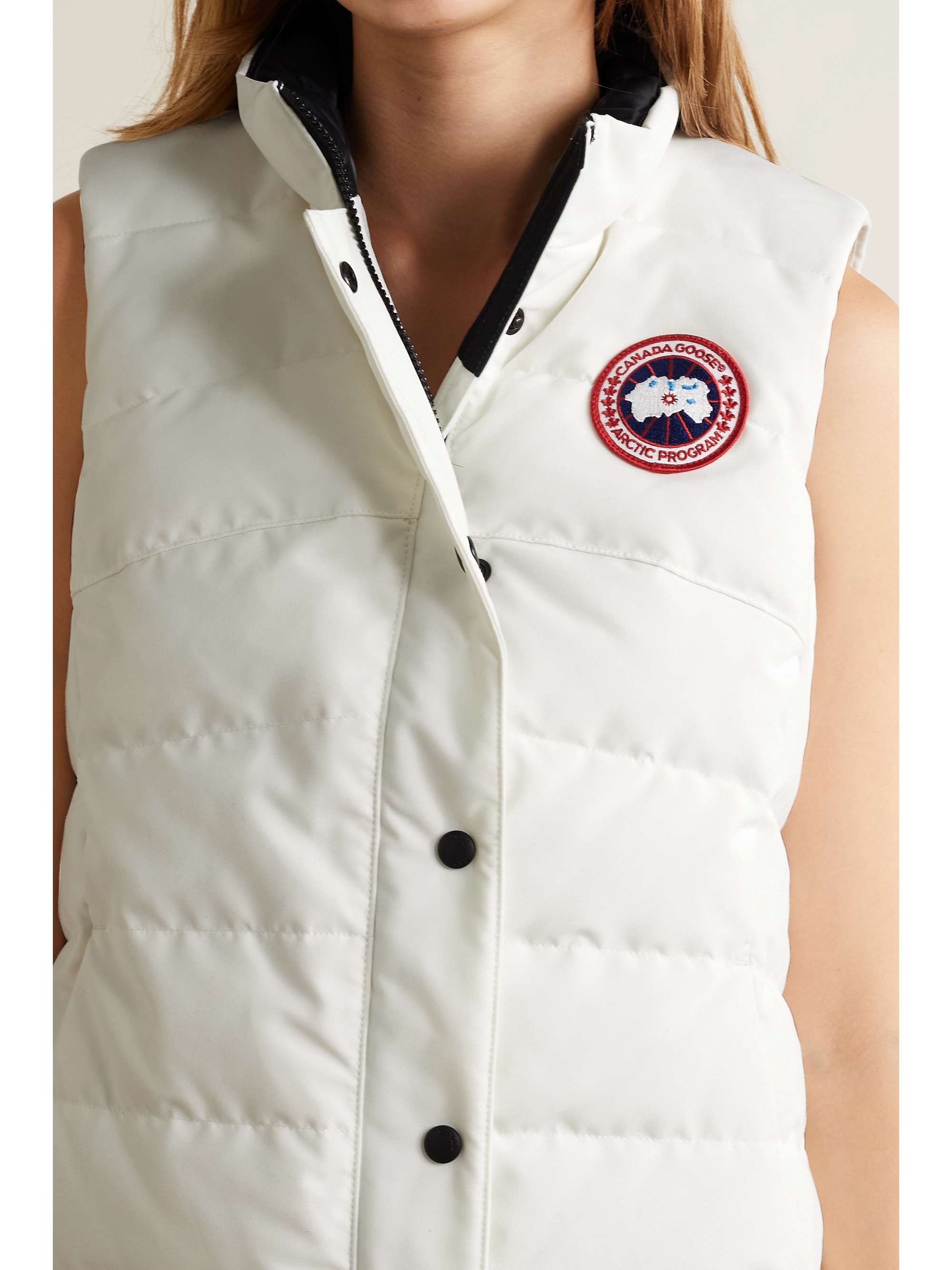 Freestyle quilted shell down vest view