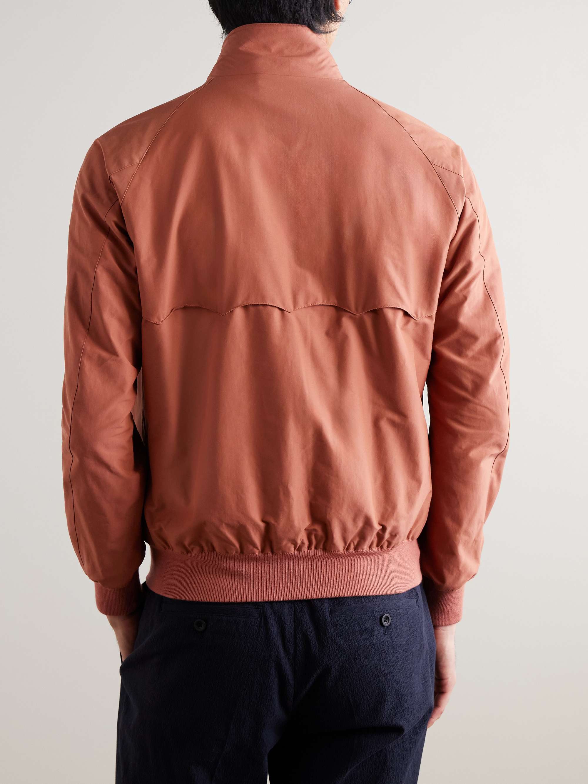 G9 Cotton-Blend Harrington Jacket view