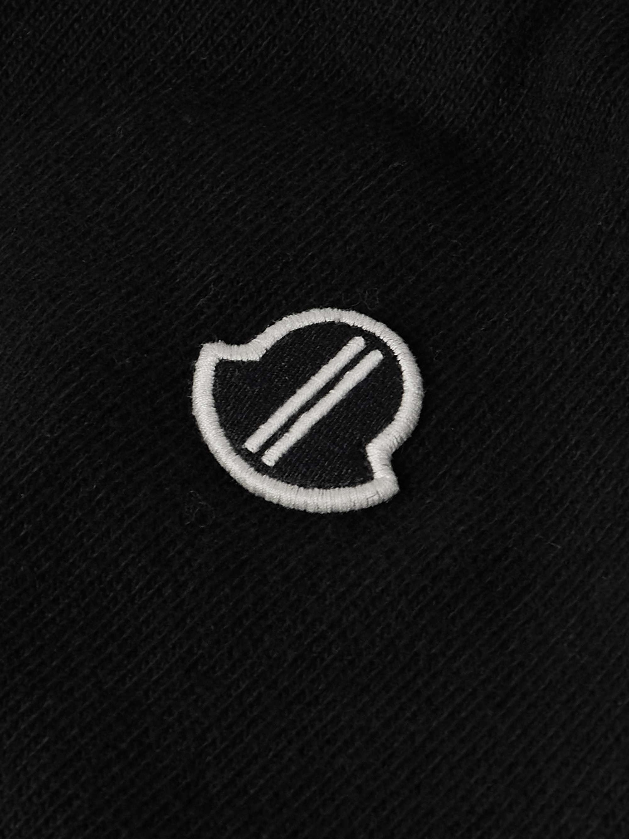 + Moncler Jumbo Logo-Appliquéd Cotton-Jersey Sweatshirt view
