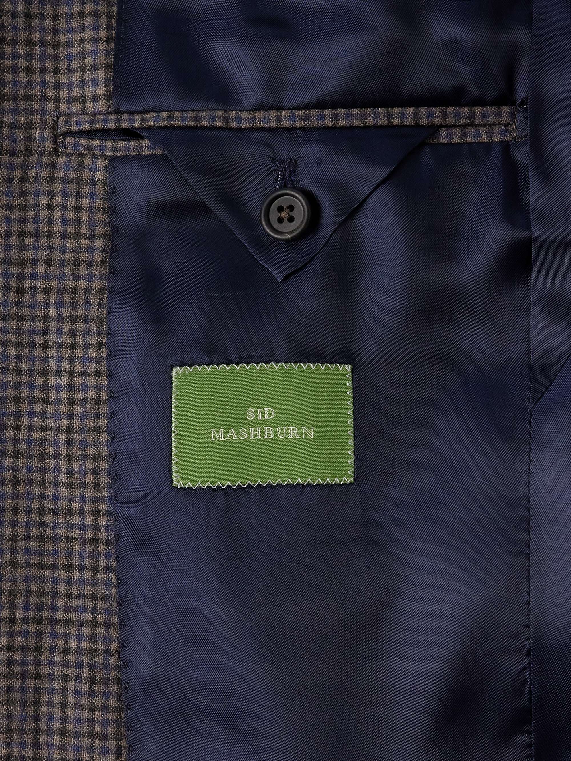 Virgil No.2 Slim-Fit Checked Wool Hopsack Blazer view