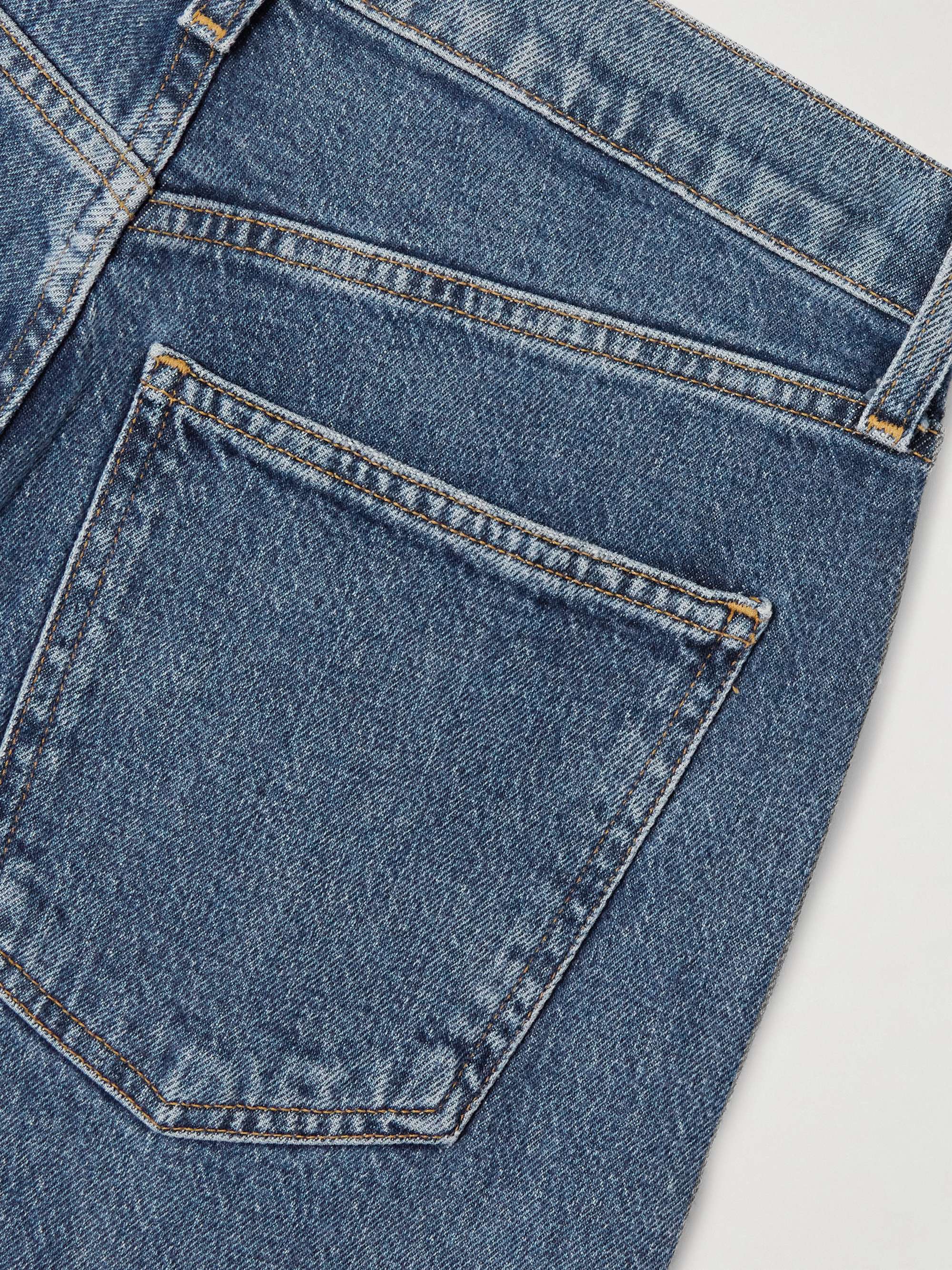 Harper high-rise wide-leg jeans view