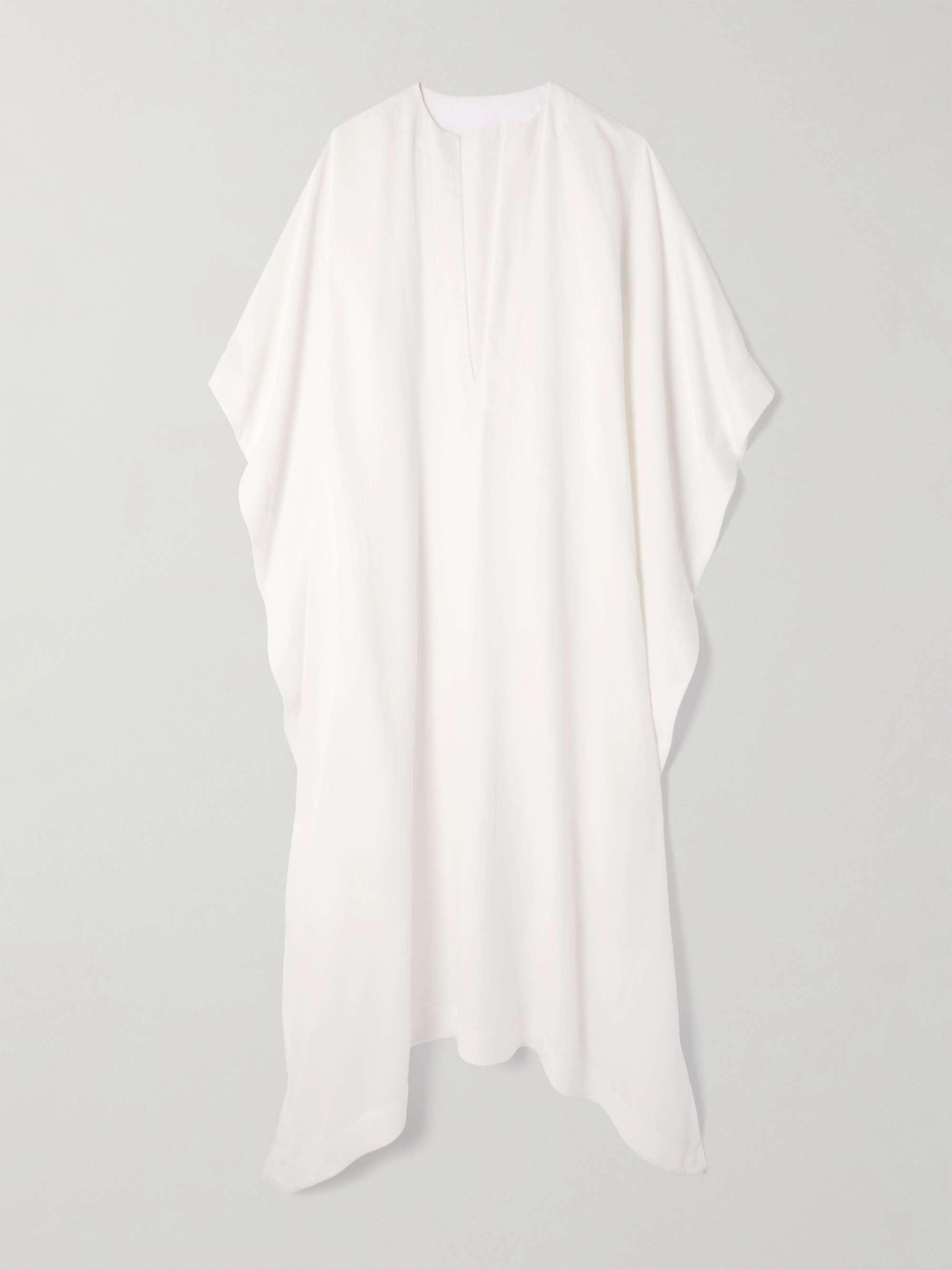 Crepe maxi dress view