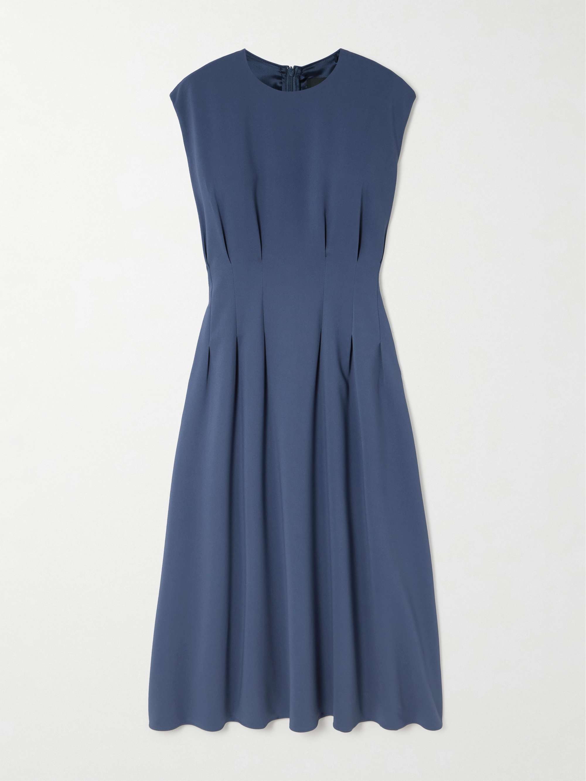 Delma pleated cady midi dress view