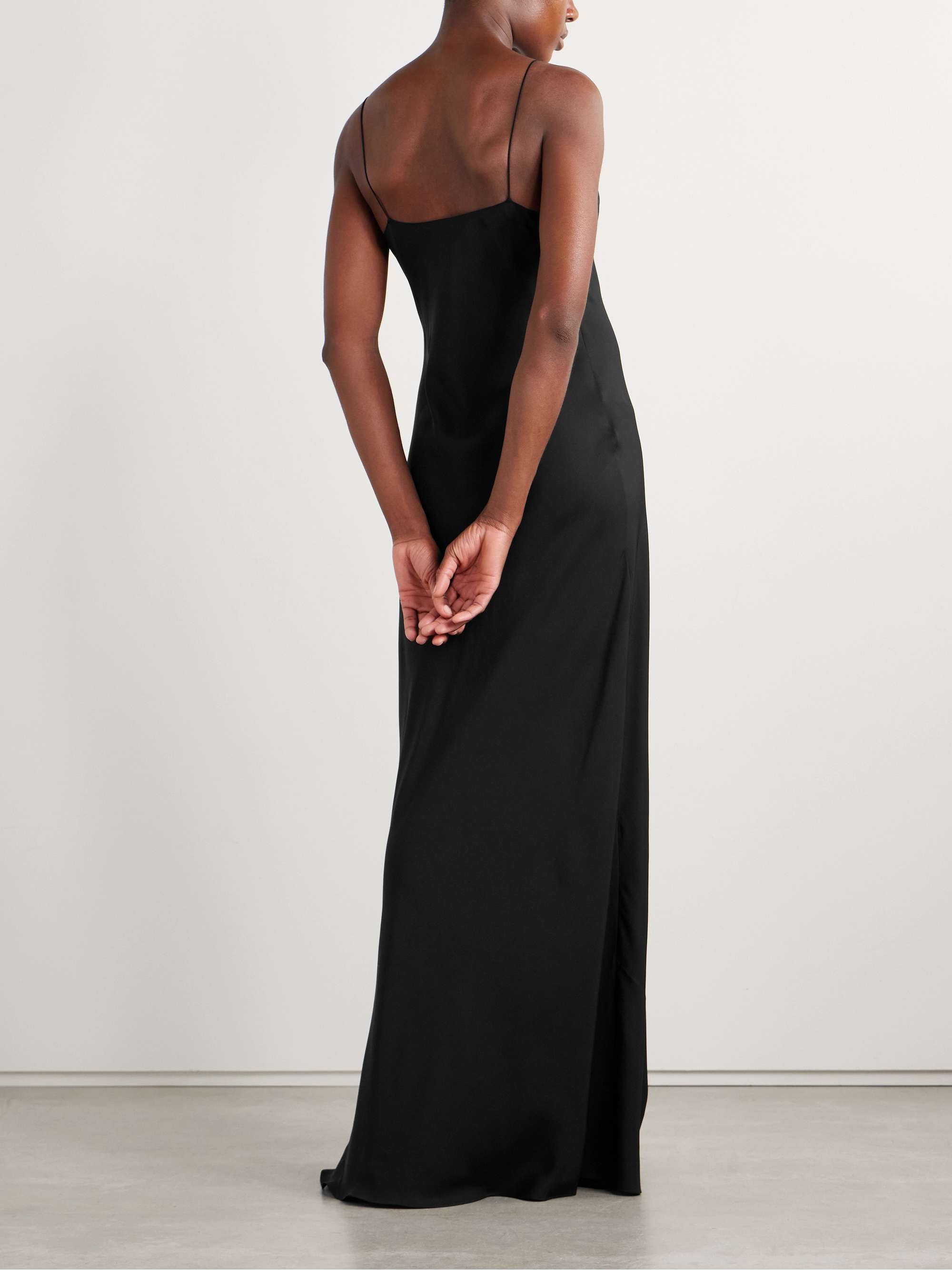 Kolann silk crepe de chine gown view