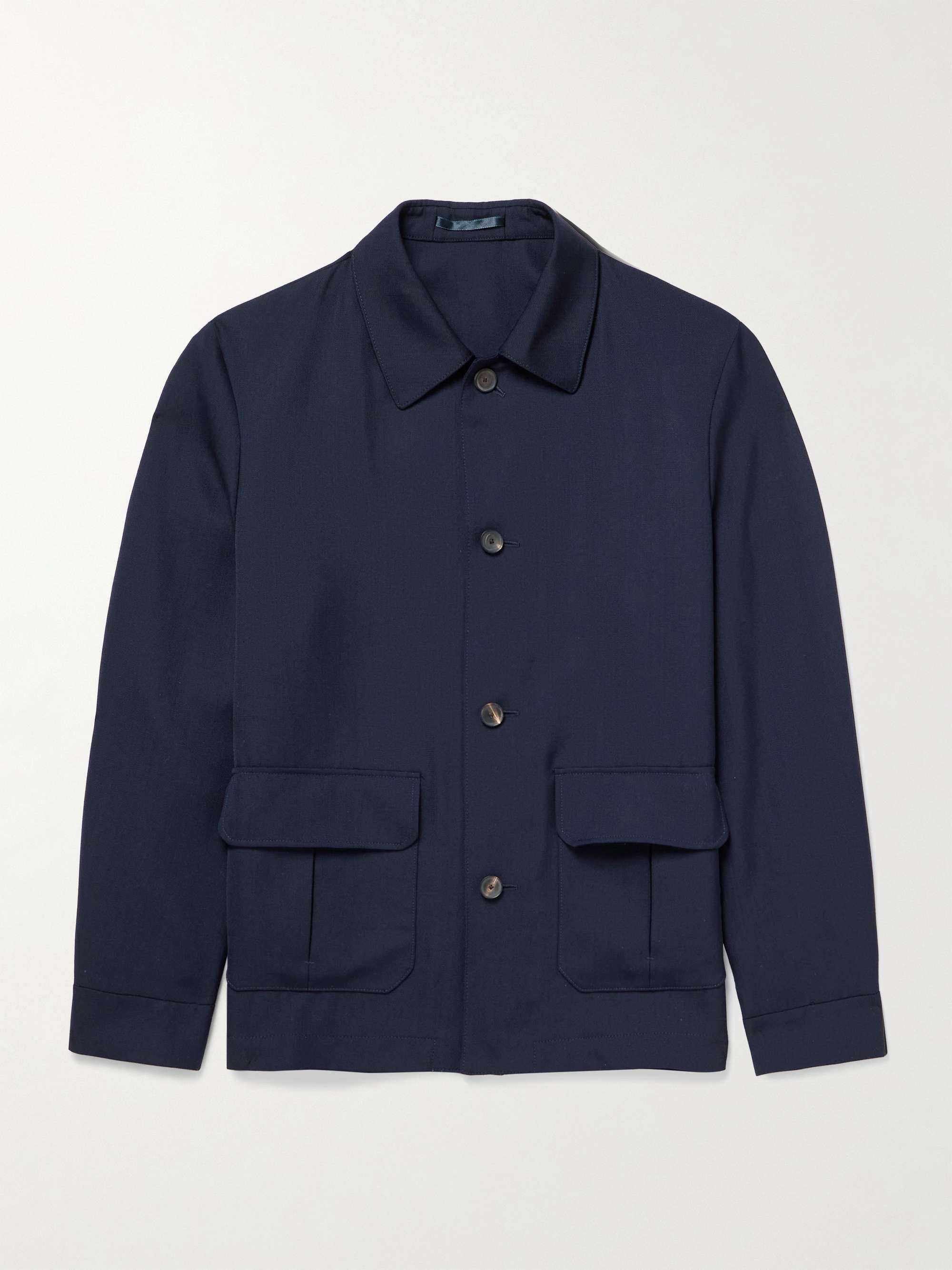 Recycled Woven Shirt Jacket view