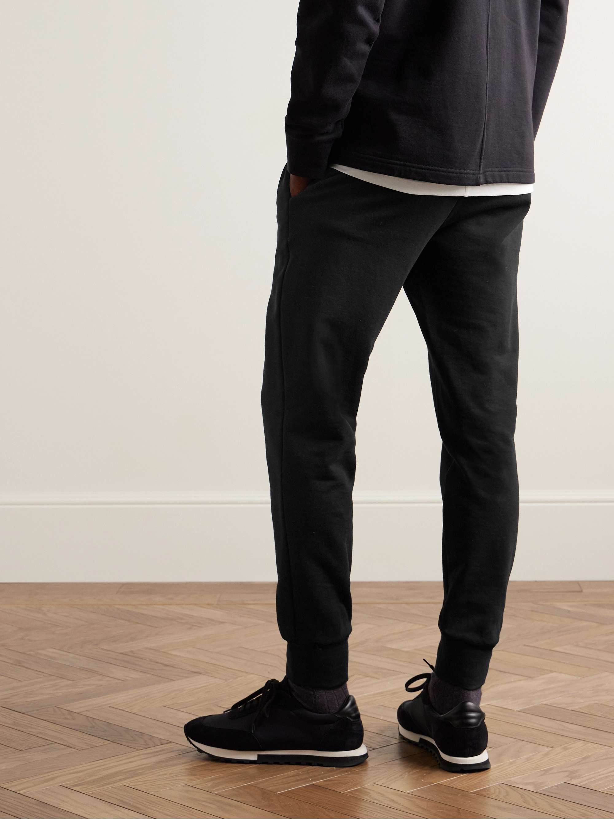Edgar Tapered Cotton-Jersey Sweatpants view