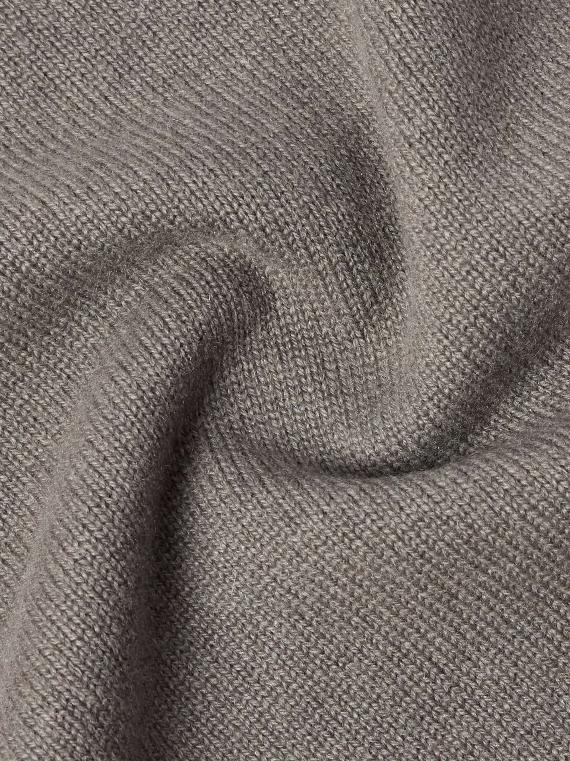 Cashmere Mock-Neck Sweater view