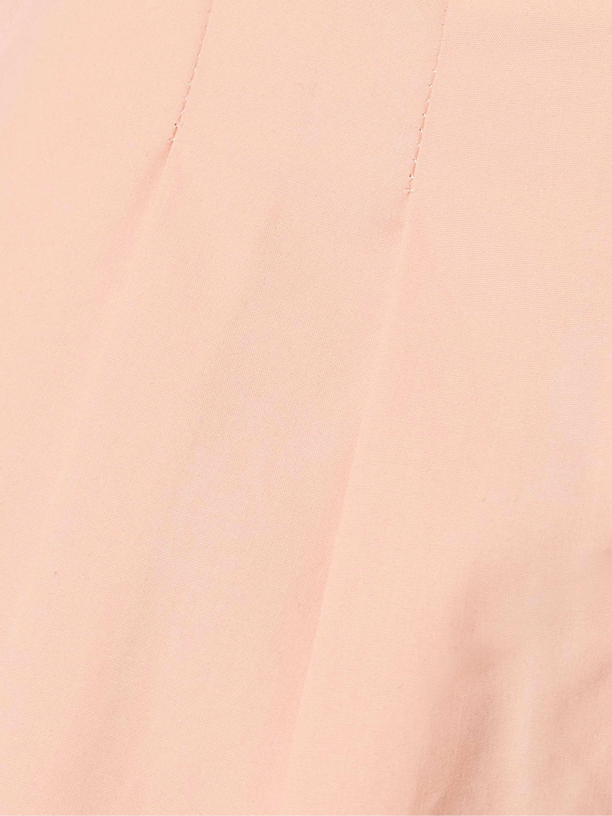 Kyle cropped pleated cotton-poplin wide-leg pants view