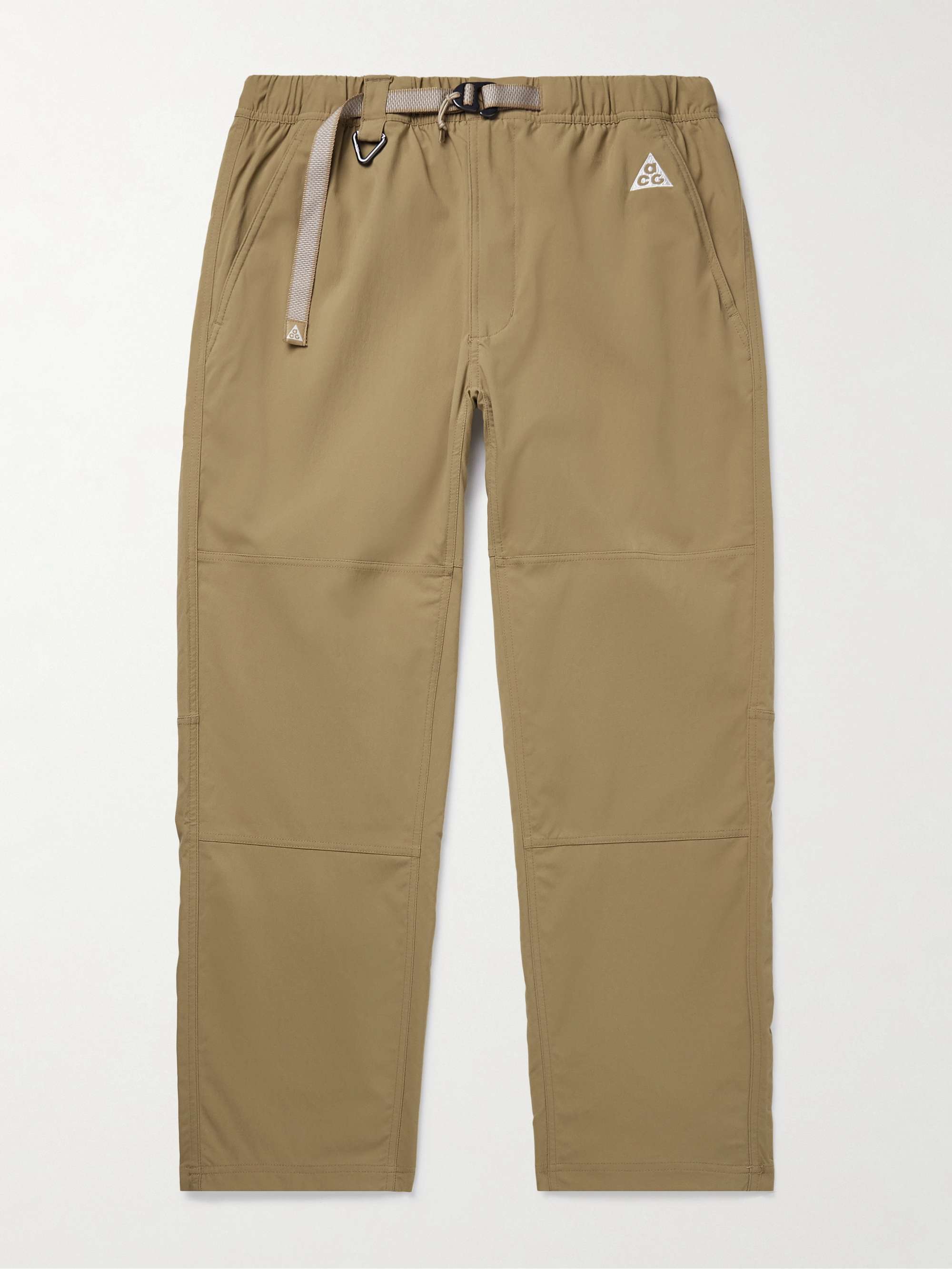 ACG Straight-Leg Belted Logo-Embroidered Shell Trousers view